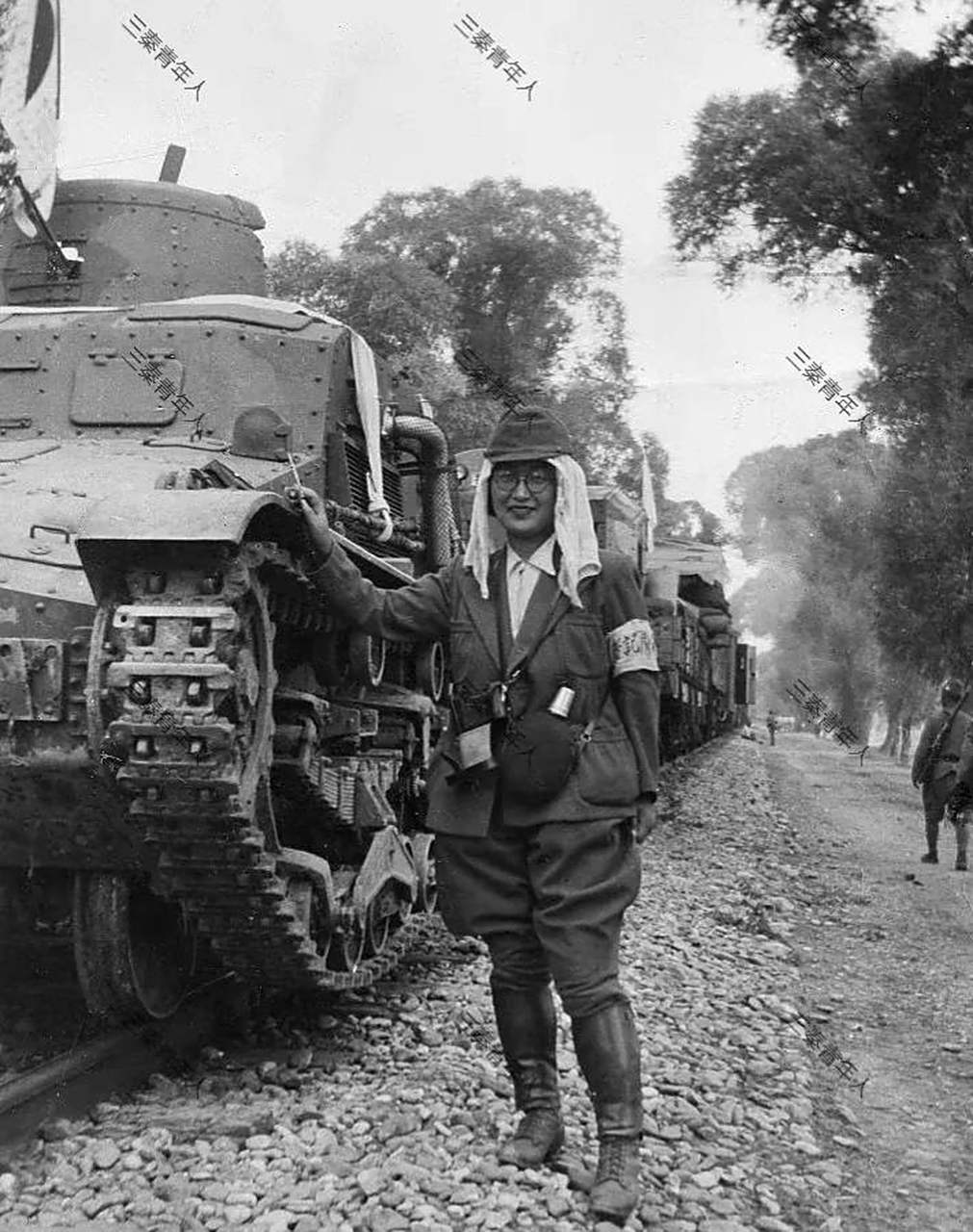 1937年,北平的战地女记者山岸惹人不齿.