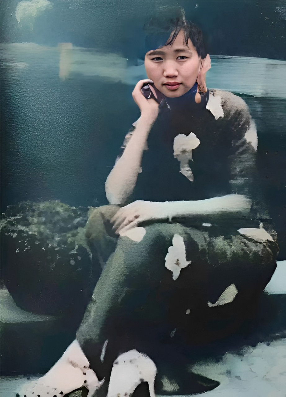 1932年,房东刘文彩·三姨太凌君如的老照片,三年前,凌君如被刘文彩