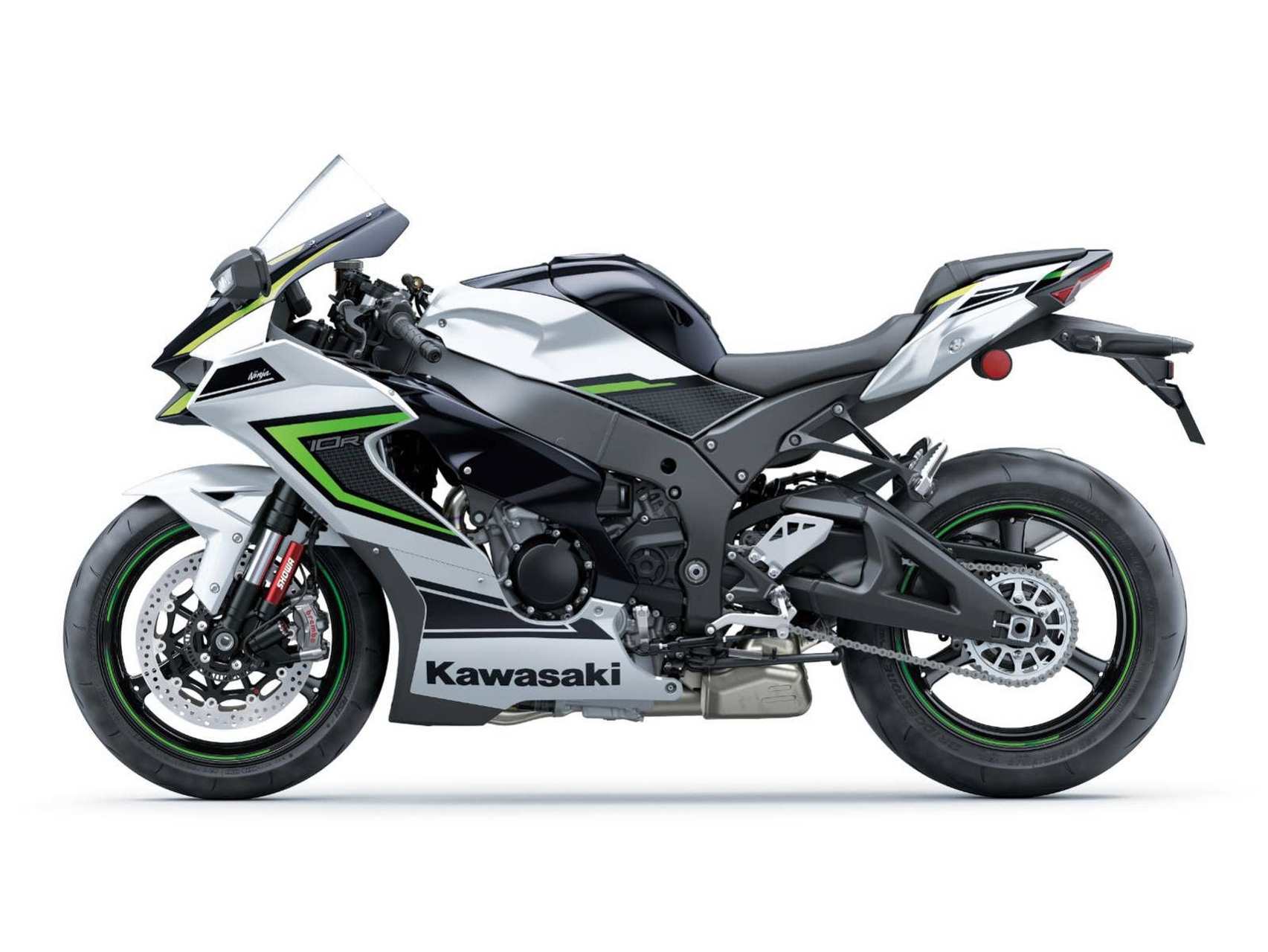 2023款的川崎zx-10r没有太大更新,998cc四缸发动机的机械设计层面改变