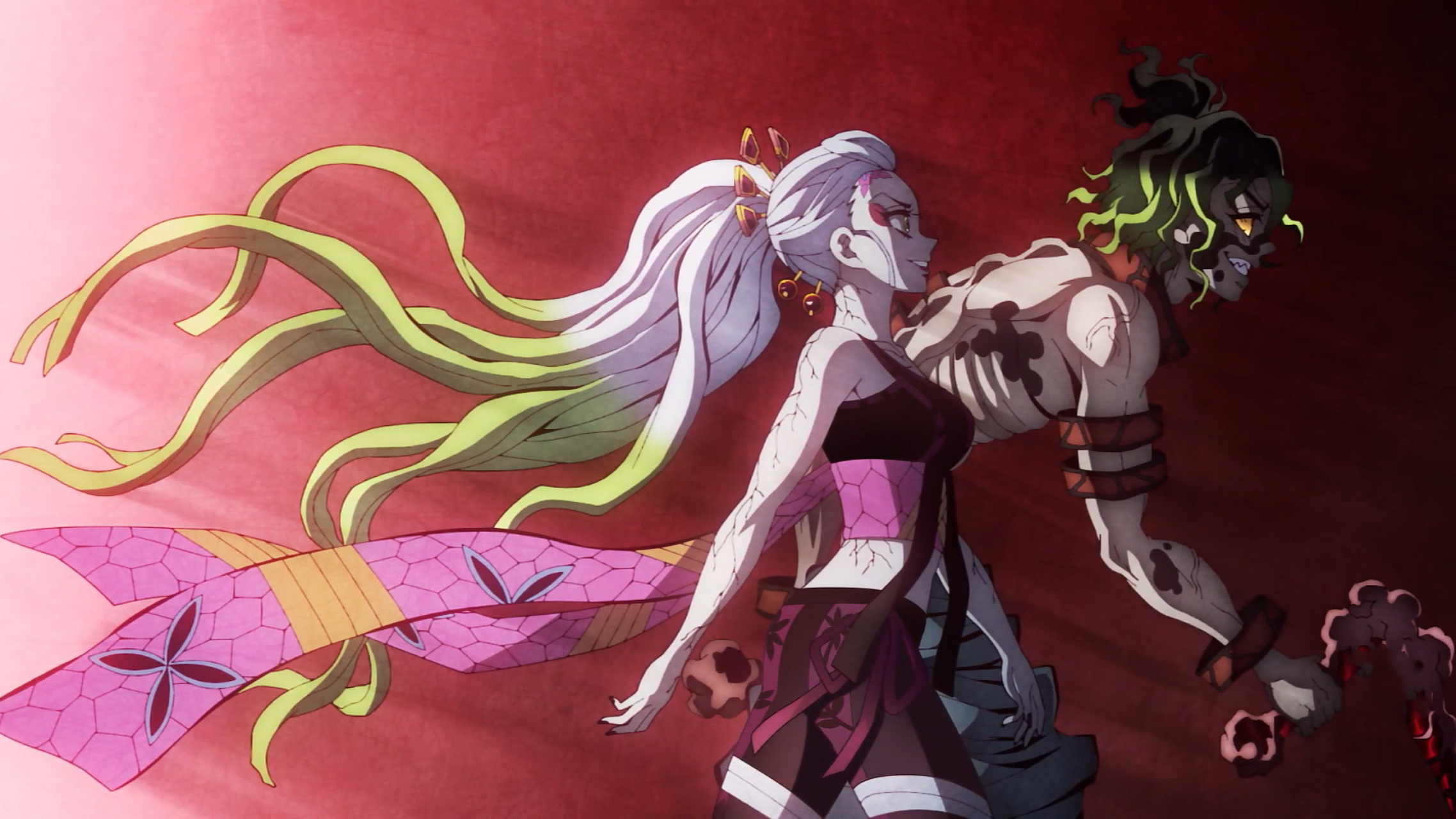 鬼灭之刃# 锻刀村篇开篇上弦六缺席了上弦会议,他辞职了,与世长辞的