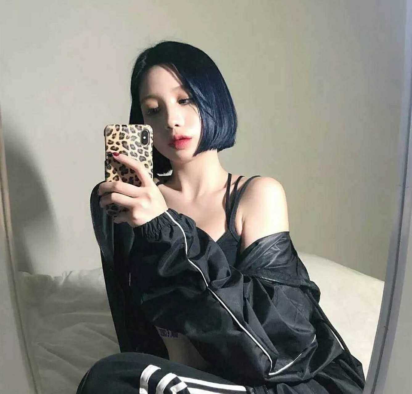 【最显脸型的无刘海波波头,超好看超养眼】 齐刘海 波波头是女生短发