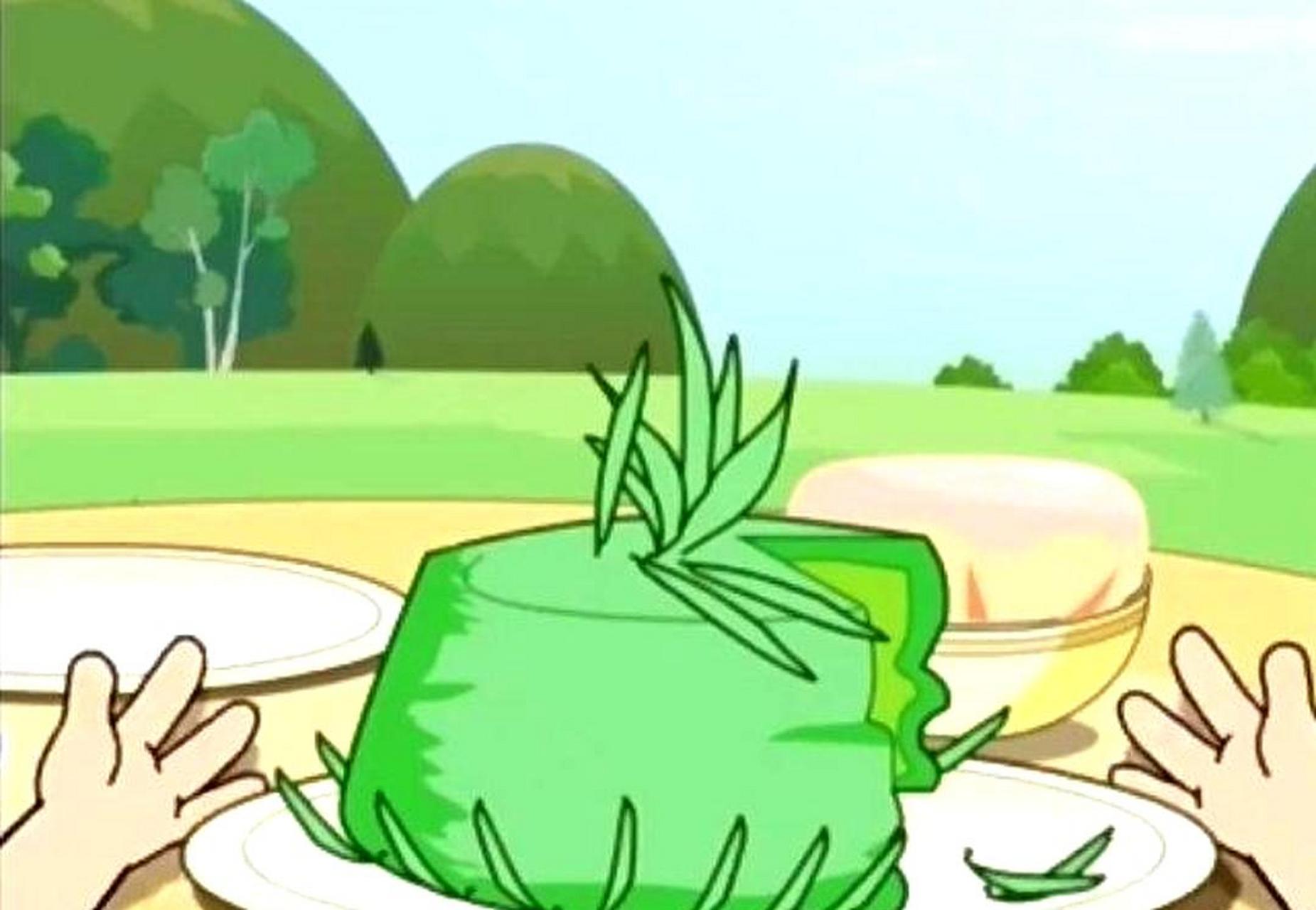 有喜欢美羊羊同款青草蛋糕的人吗?