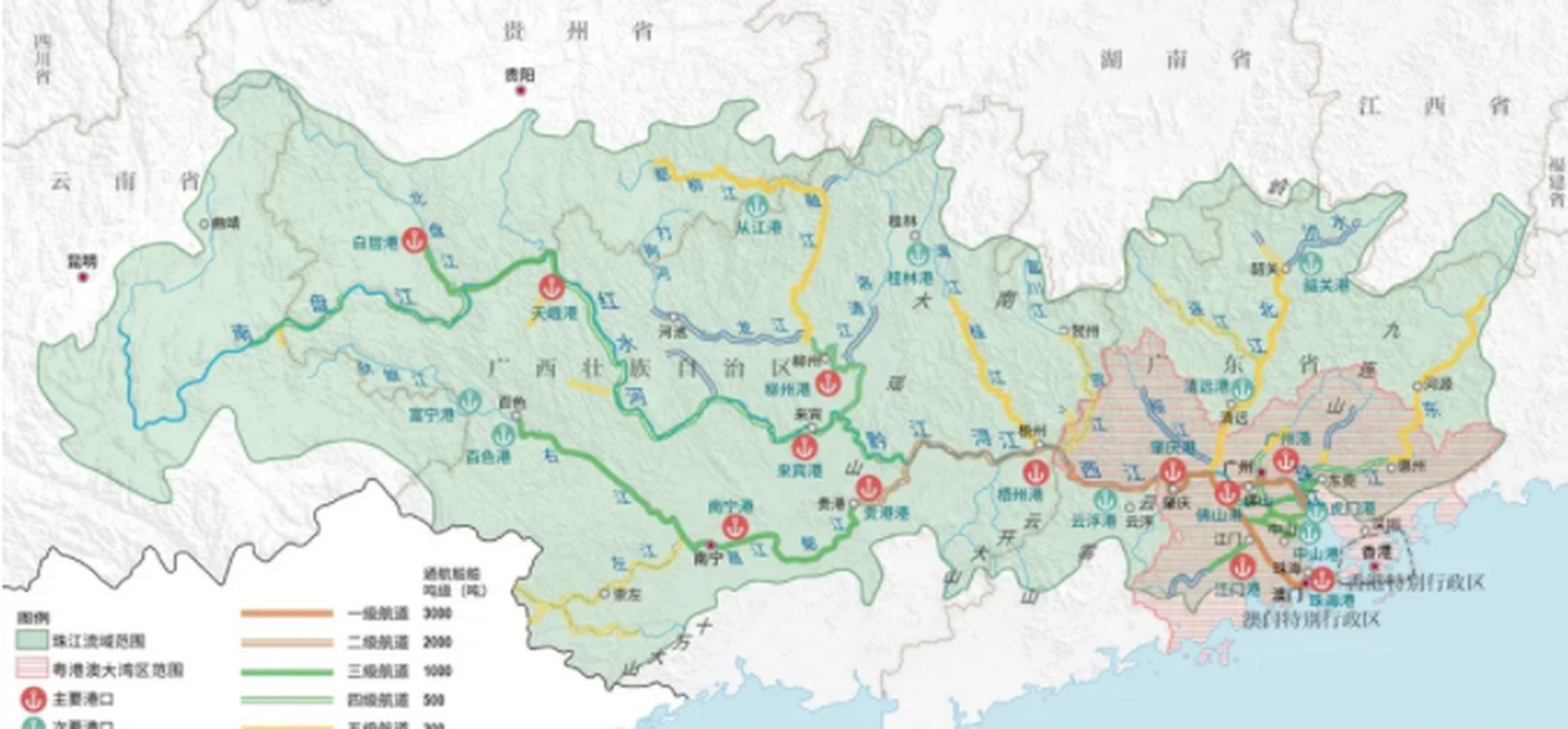 兩湖兩廣兩河山,經濟差距最大的是哪一對?毫無疑問是兩廣!