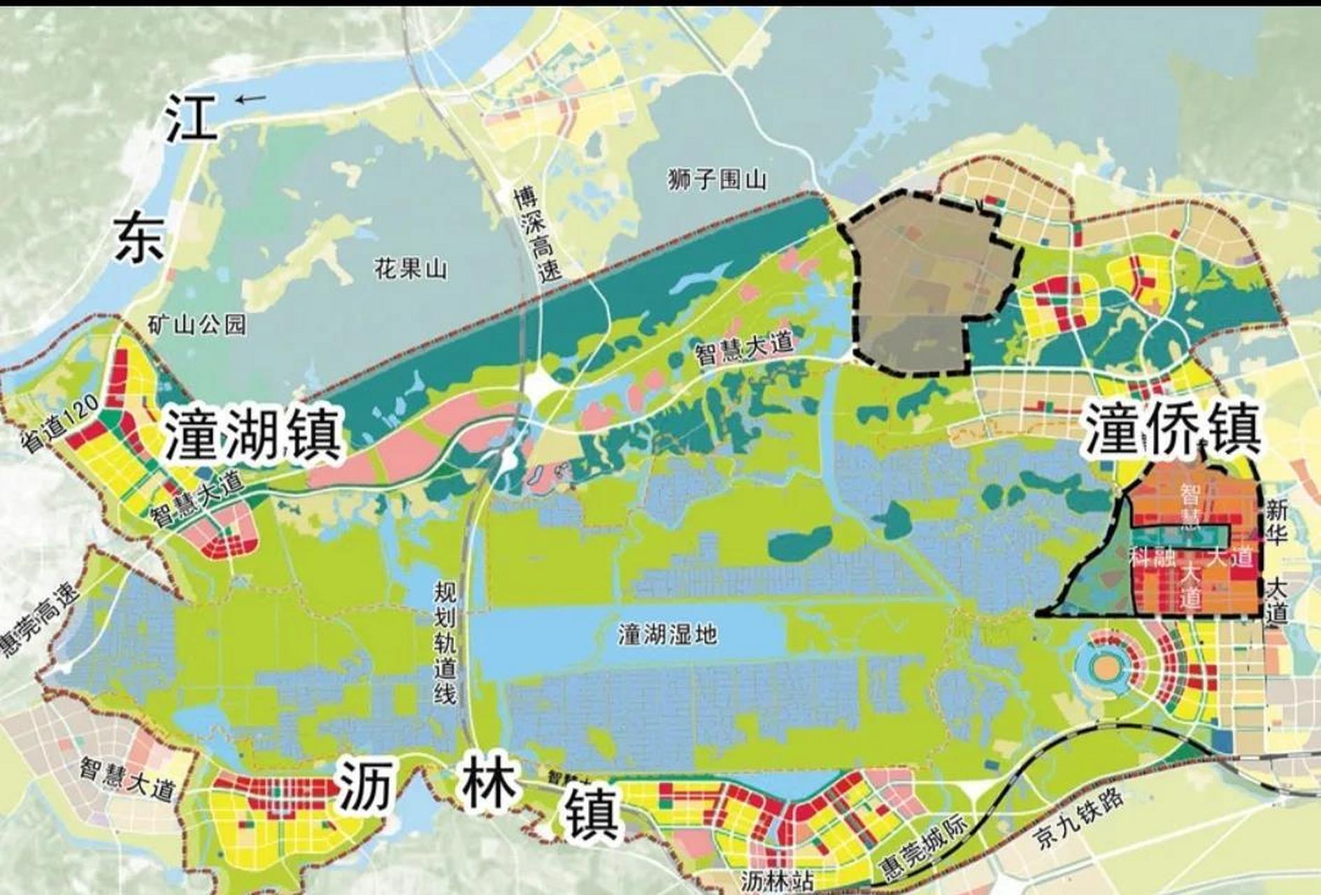 建议惠州把潼湖区域打造成像东莞松山湖一样的名片 惠州仲恺高新区