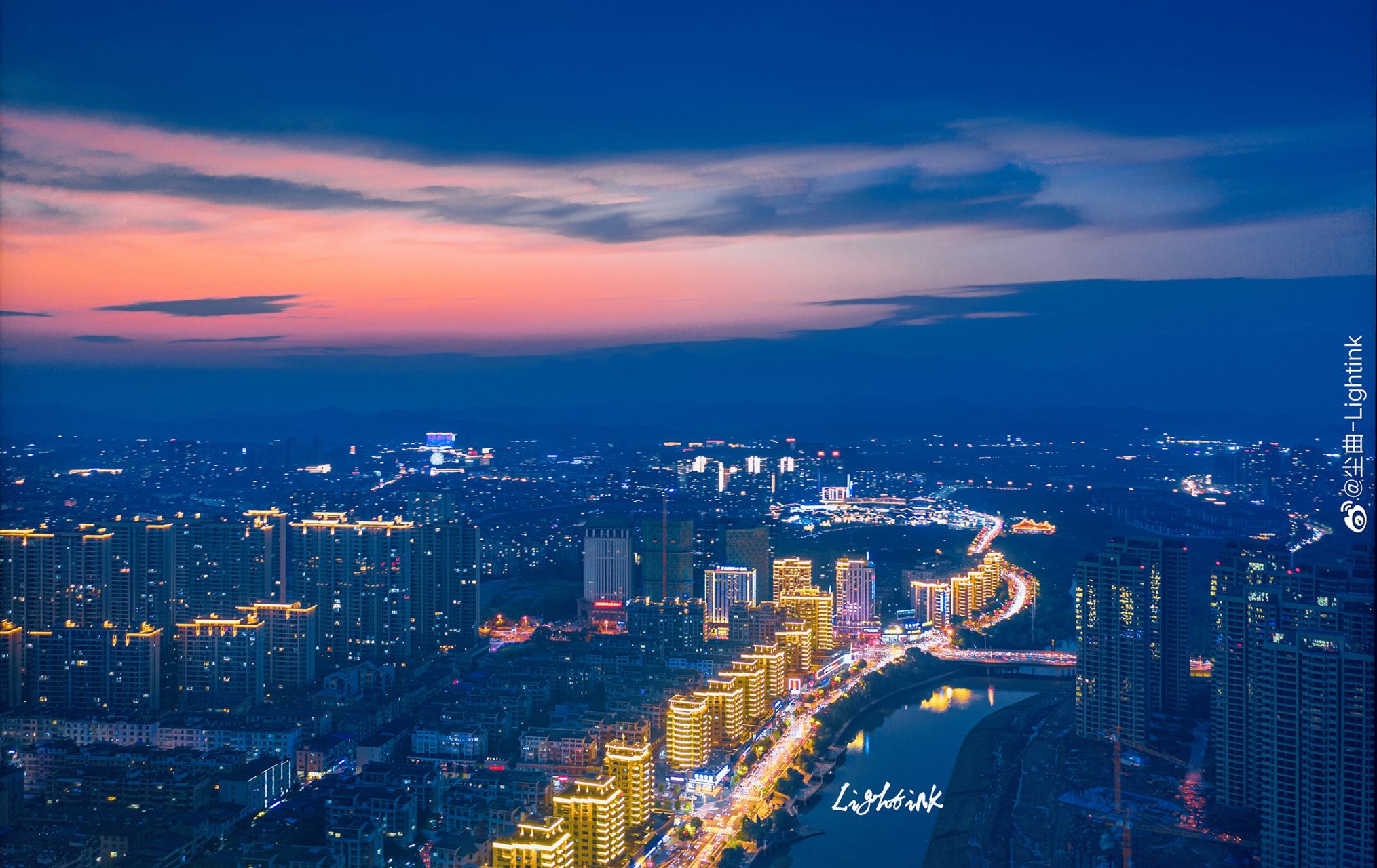 上饶夜景真实图片