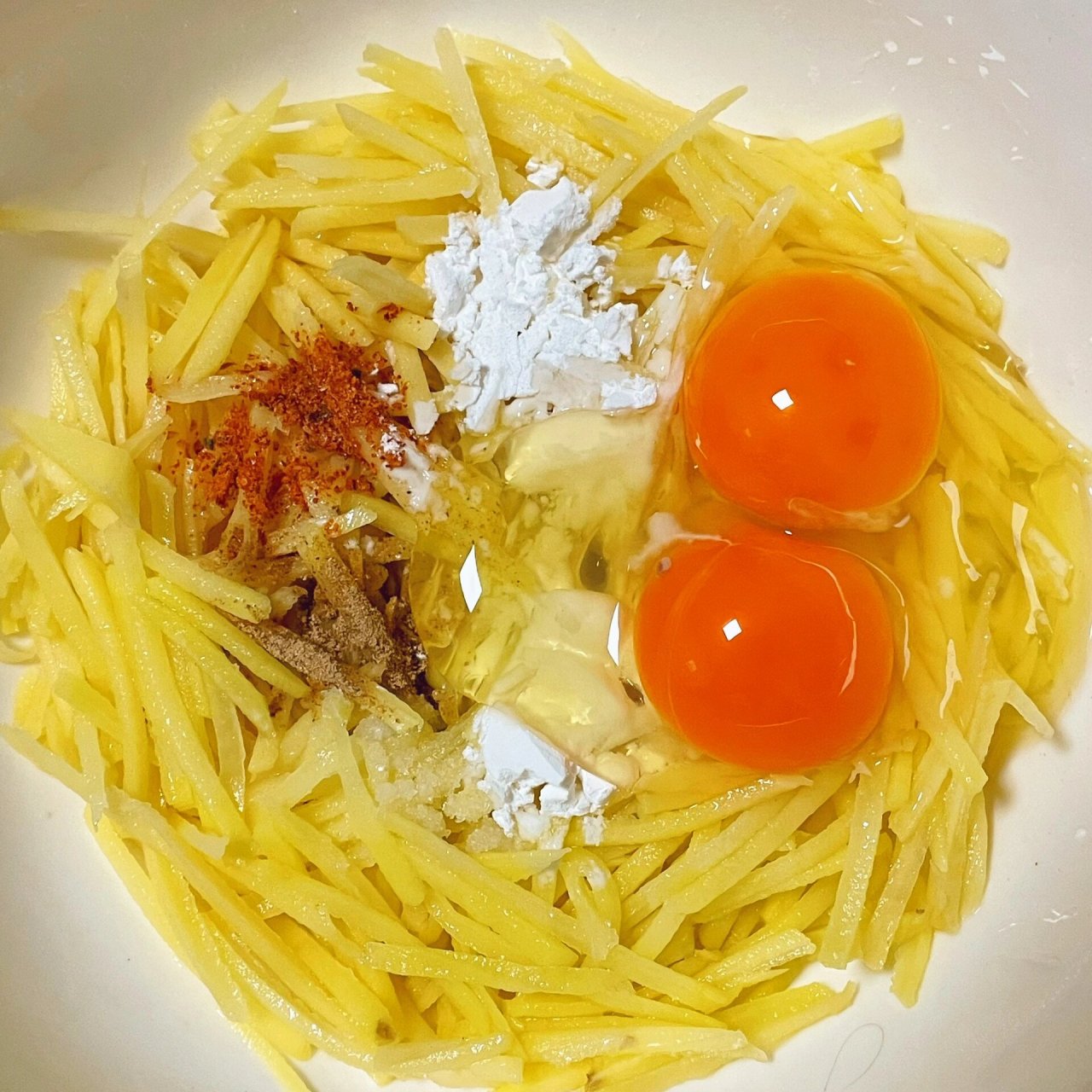 超级好吃的土豆丝鸡蛋卷饼,相信我真的巨好吃,首次做不翻车,做法超级