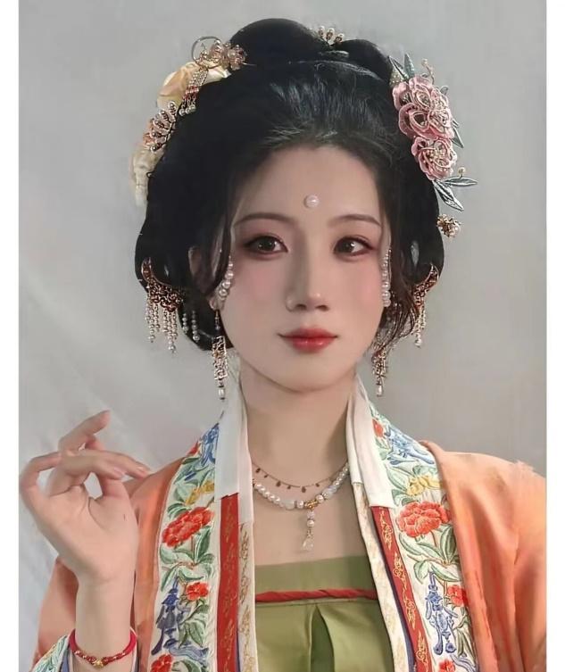历朝历代之中,属唐朝发型发饰最显奢靡华丽,当时的妇女发型主要分为髻