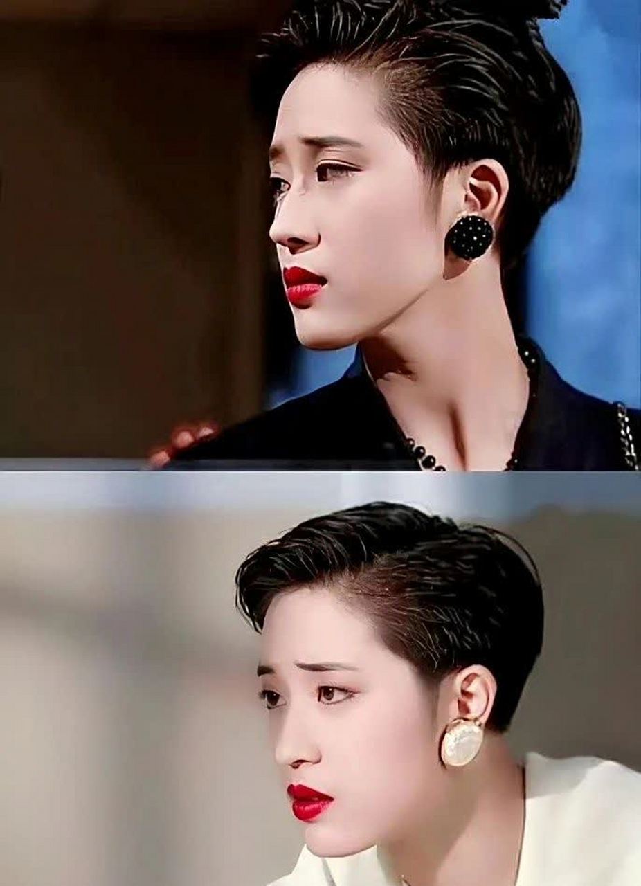 你被这位美丽又飒爽的短发港星所吸引了吗?