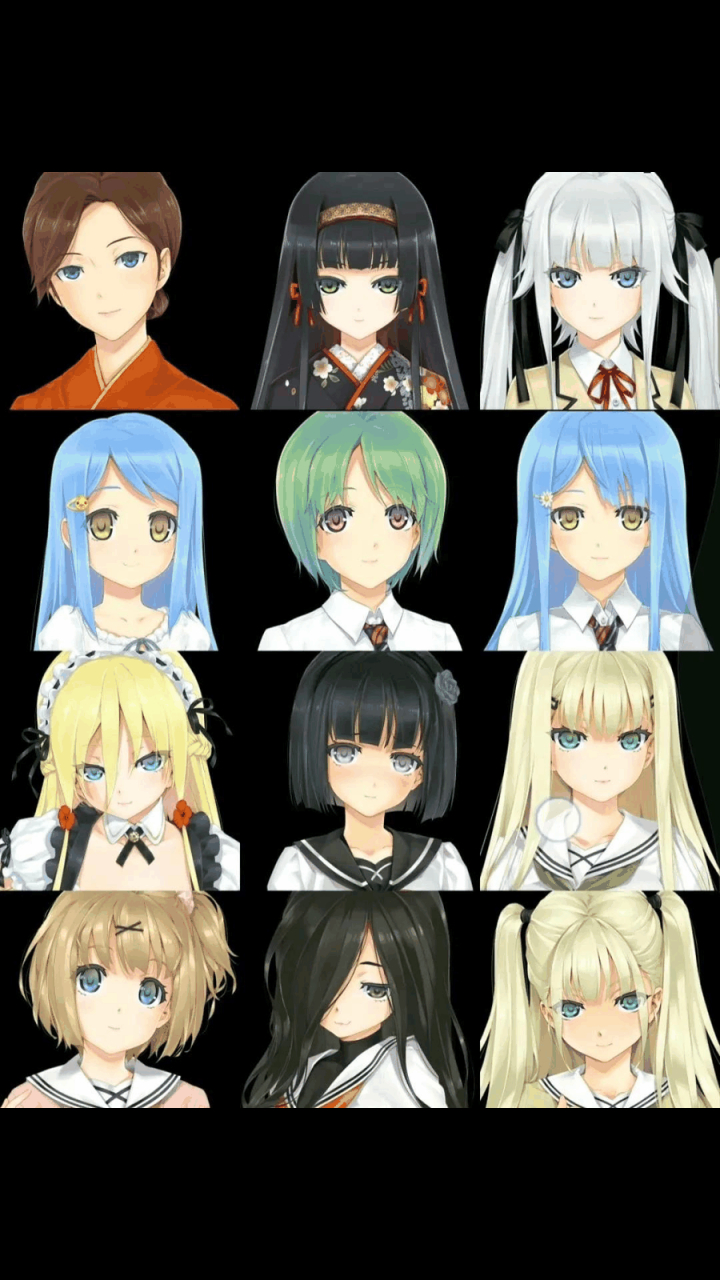 gif创作人# 美少女万华镜系列,应该都是女角色吧 [看]