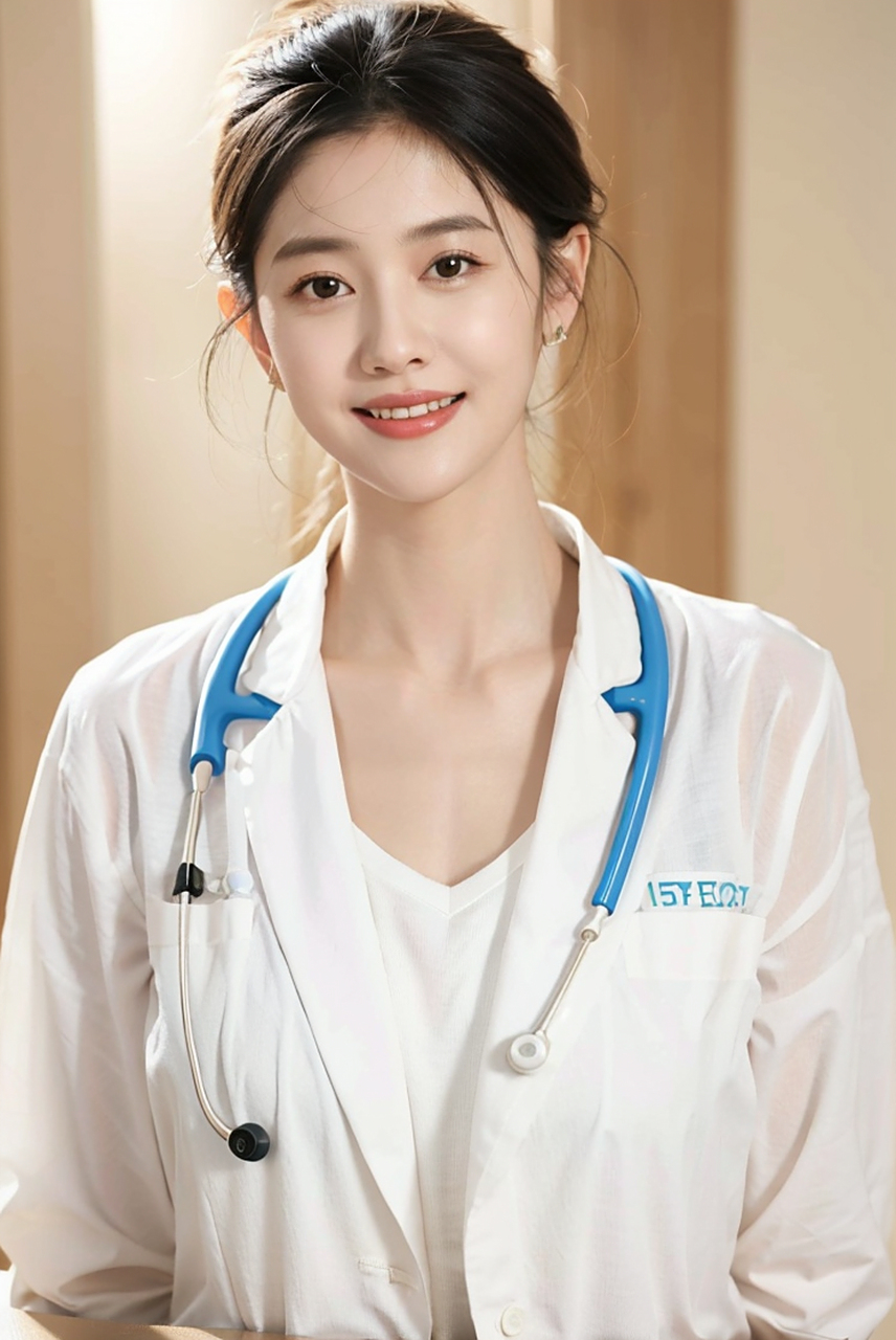 美貌白衣天使护士美女职业装美女写真照片#美女# #养眼美女# #白衣