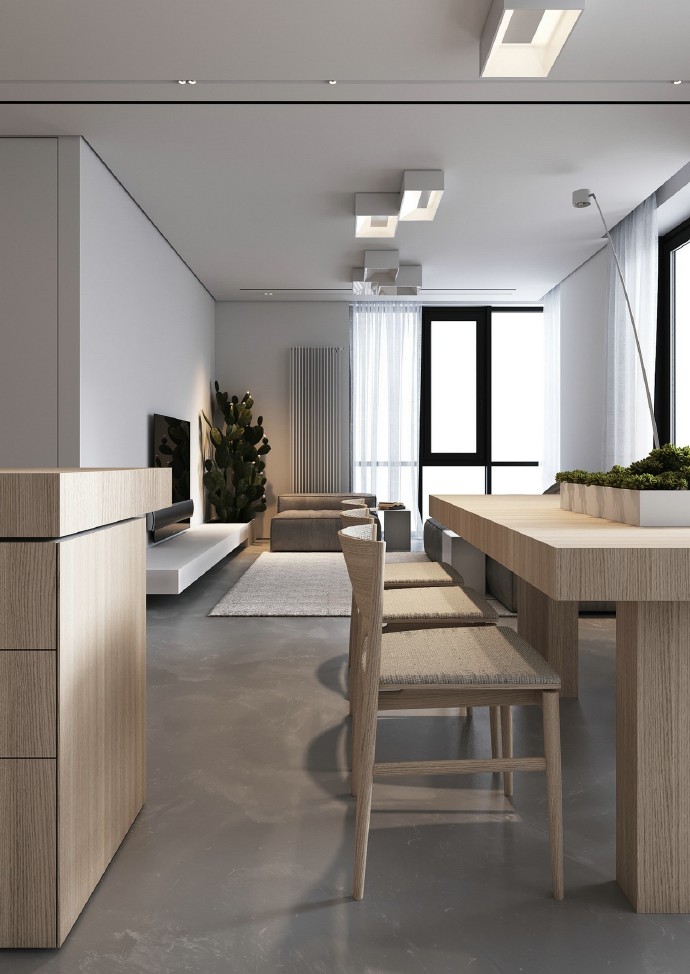 原木与高级灰 打造出超精致的住宅!