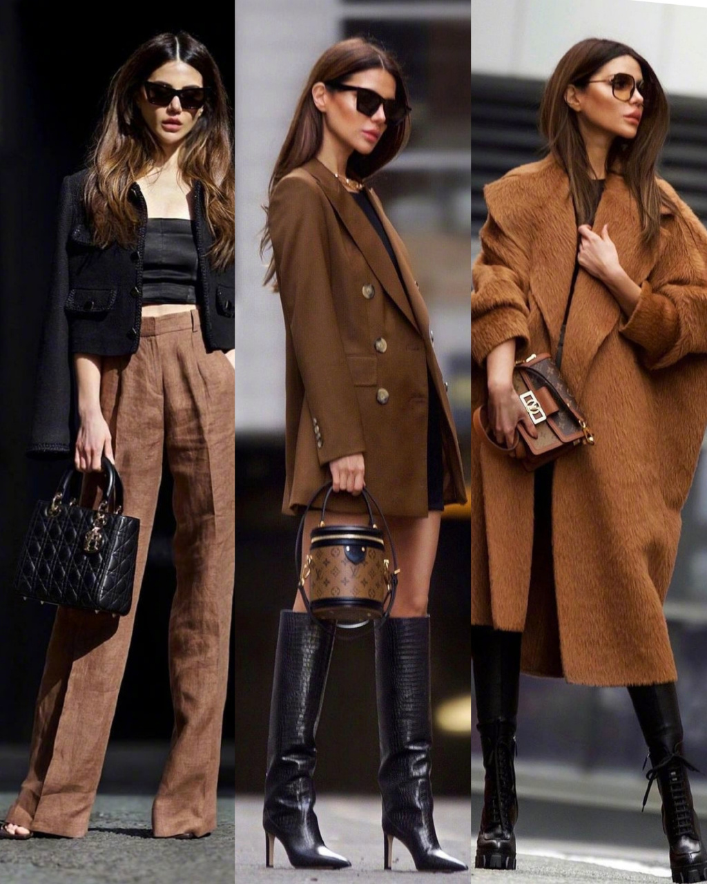 都市女孩的时髦摩登通勤风穿搭!