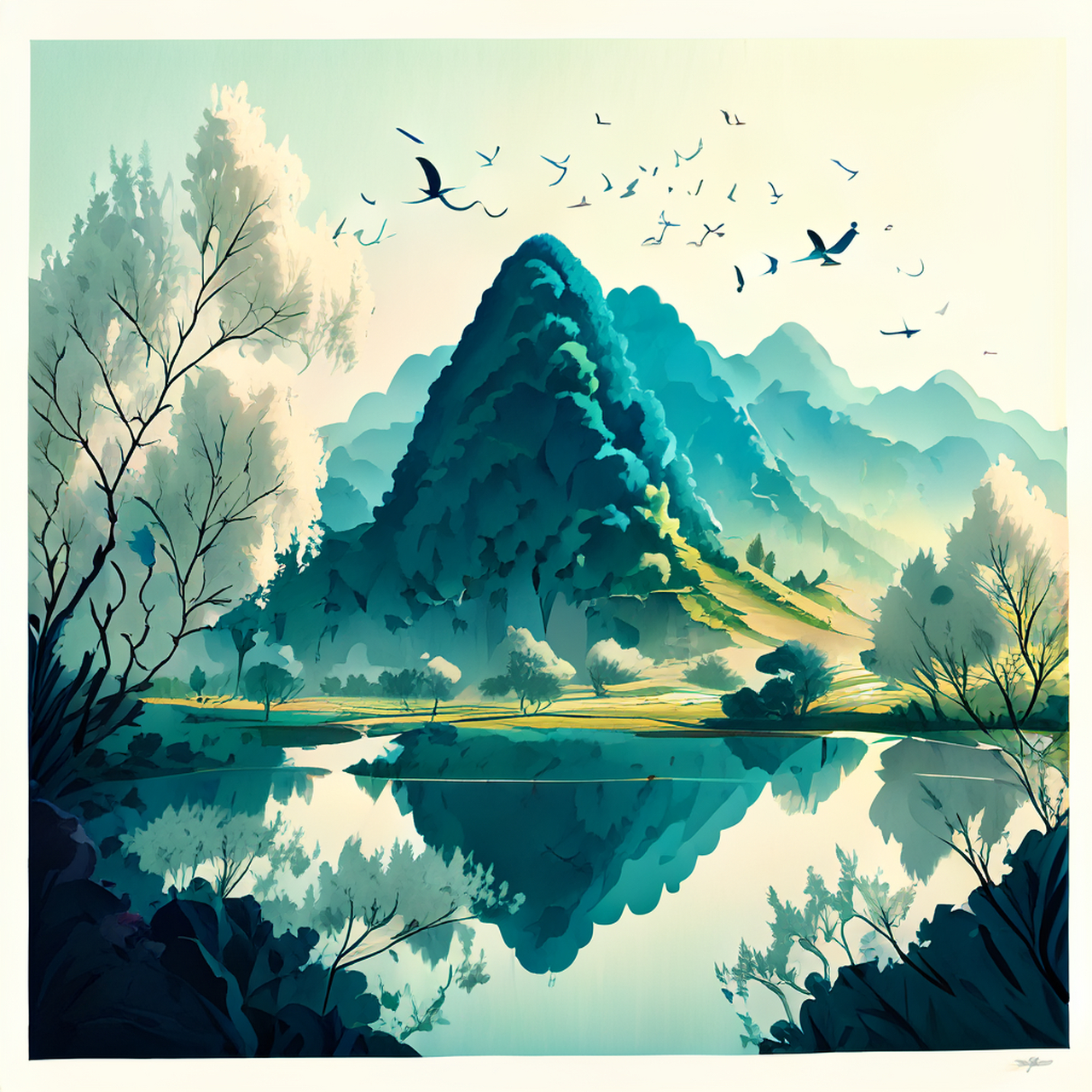 裁自帝尊.合祛参侑,4k,简洁,静谧#百度文心一言来了