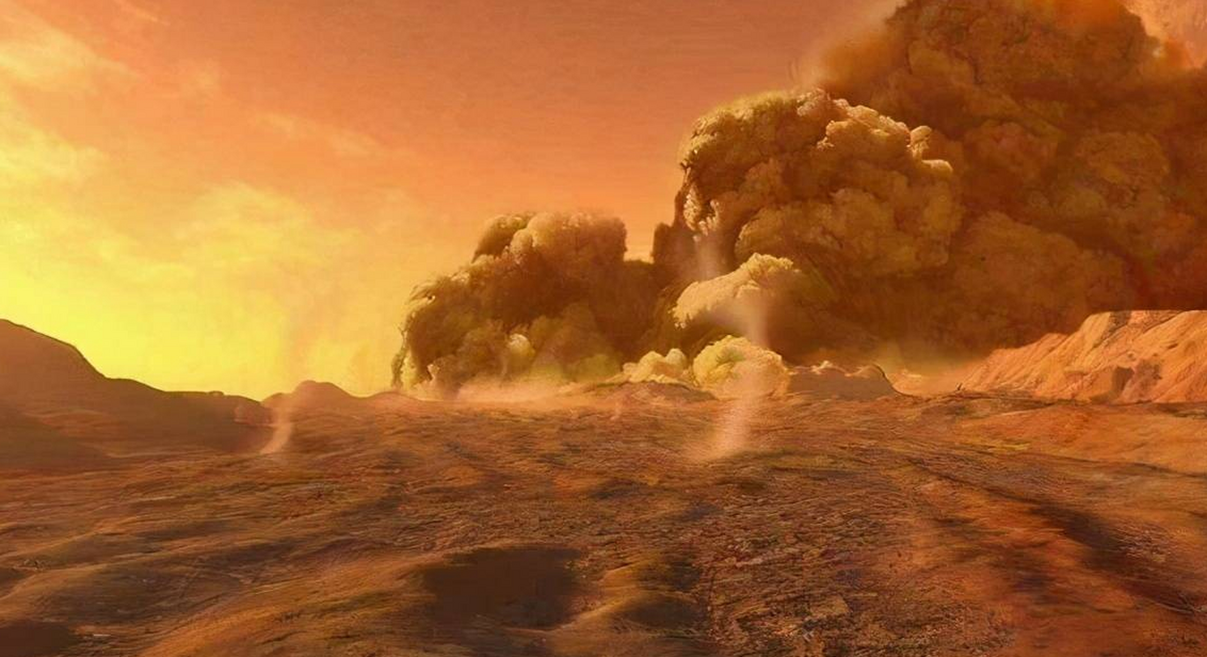 你知道火星上的沙尘暴有多恐怖吗?