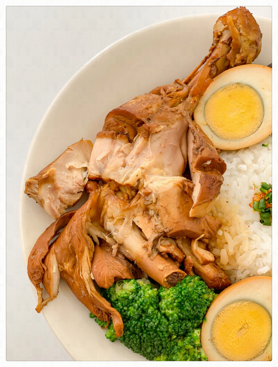 自制豪华沙县卤鸡腿饭 零难度家常减脂餐