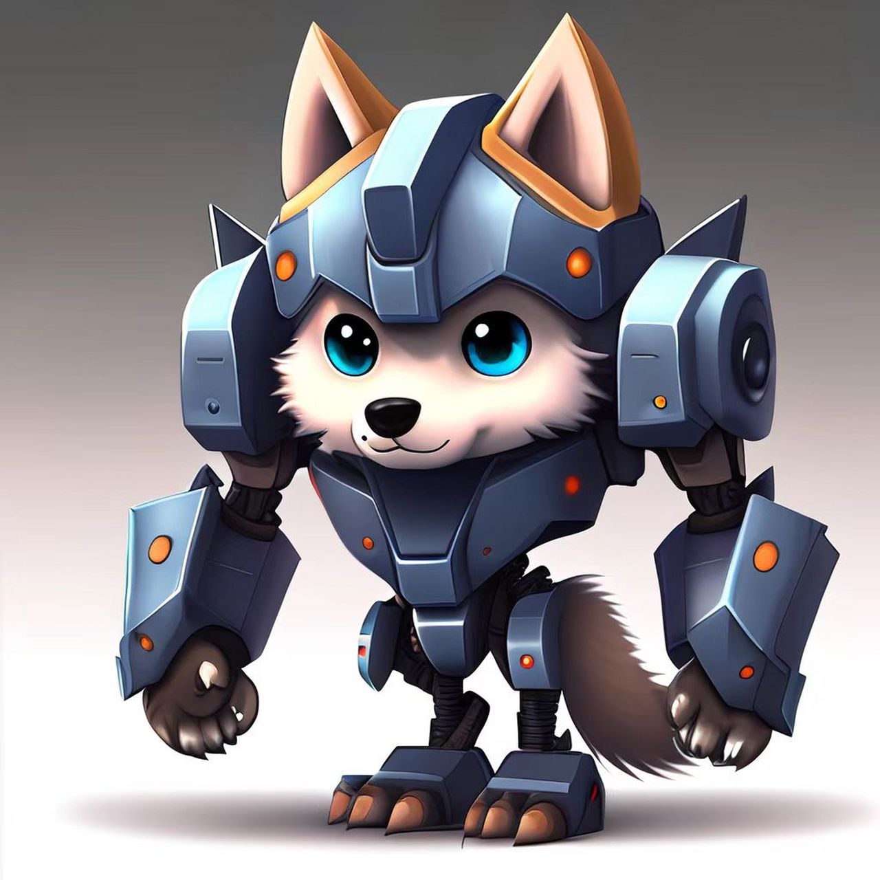 英俊威武又可爱的小小狼人,喜欢的拿走~ 来自百度涂鸦一格ai绘画