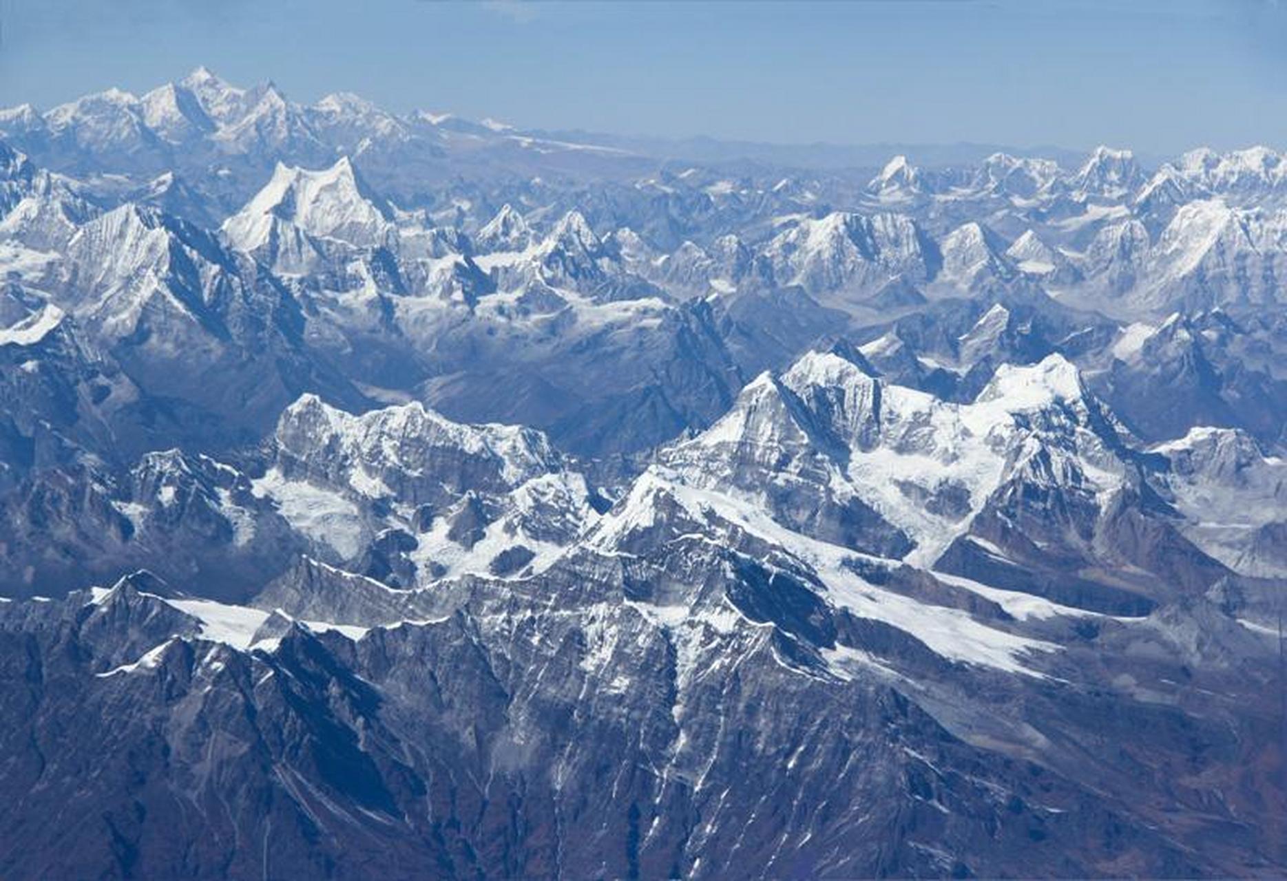 90地理之最,最高的山脉  9015喜马拉雅山脉  喜马拉雅山脉是