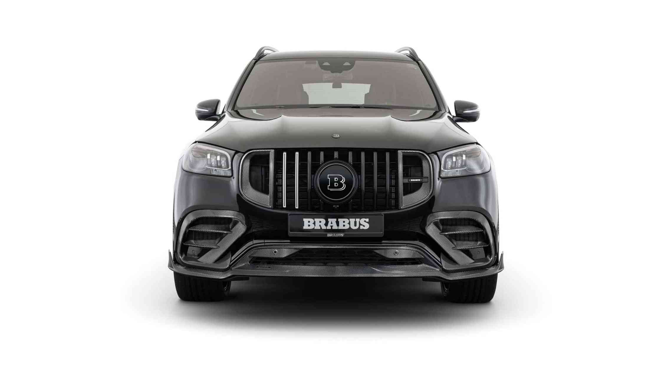 brabus 900 superblack亮相,基於梅賽德斯-amg gls63 4matic,最大的