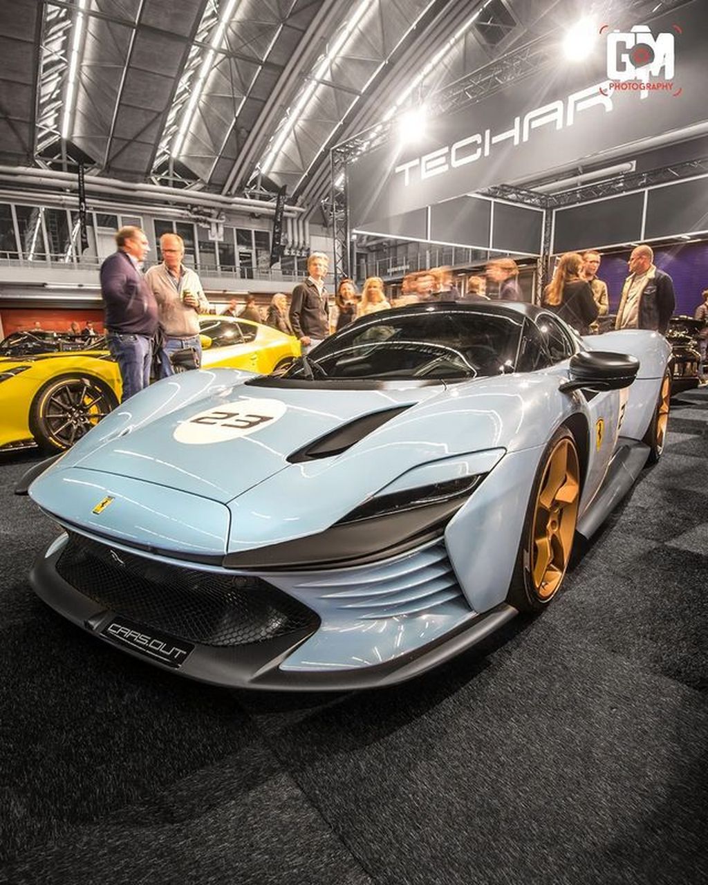 ferrari daytona sp3  daytona sp3  car时尚  豪车超跑