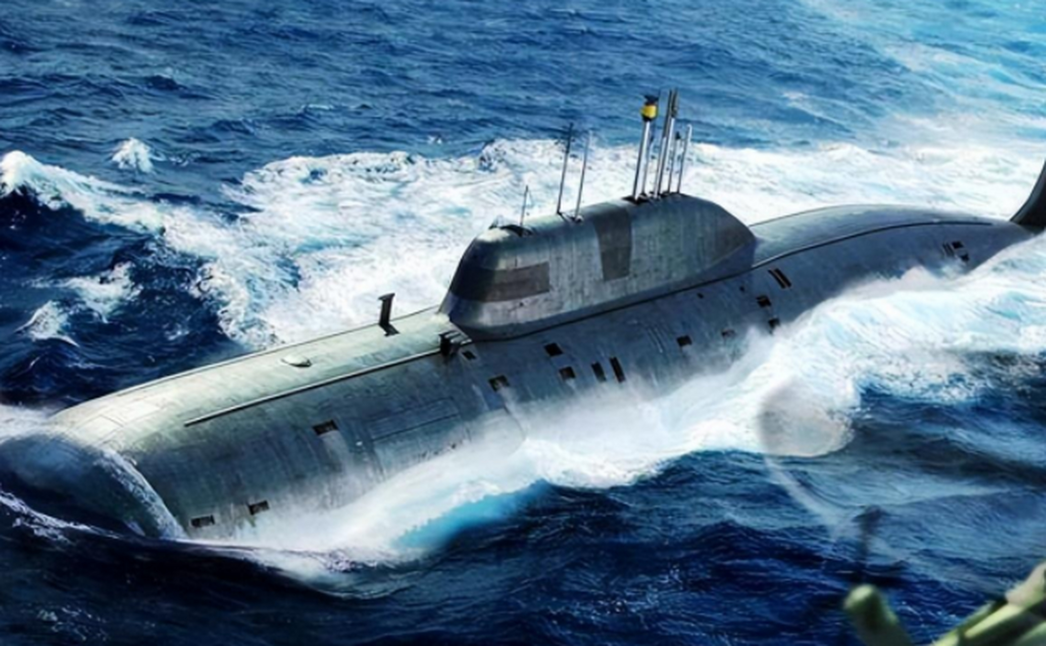 中国打造超级磁流体核潜艇,性能全球领先,挑战美国海狼级!