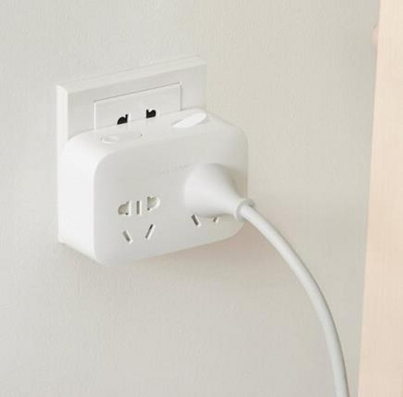 高品质转换器,解决插座不够多的问题 插线板家家都有,却不一定都尽如