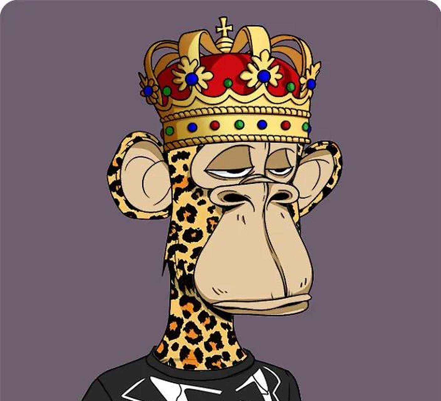 gif创作人# 库里用55个虚拟货币,大约18万美元买下了一张猿猴头像的