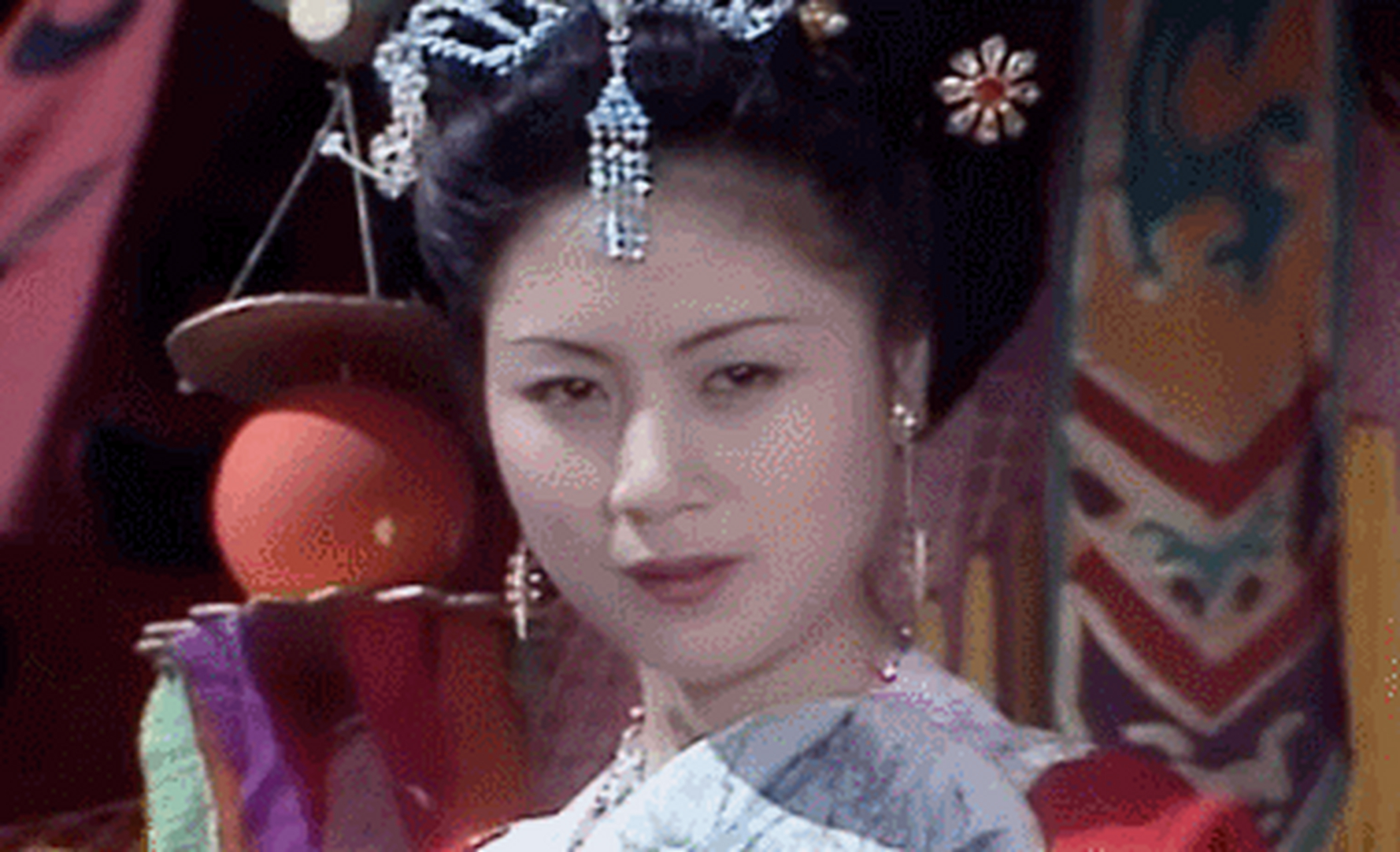 电影1997年马兰与白燕升搭档主持央视春节戏曲晚会.