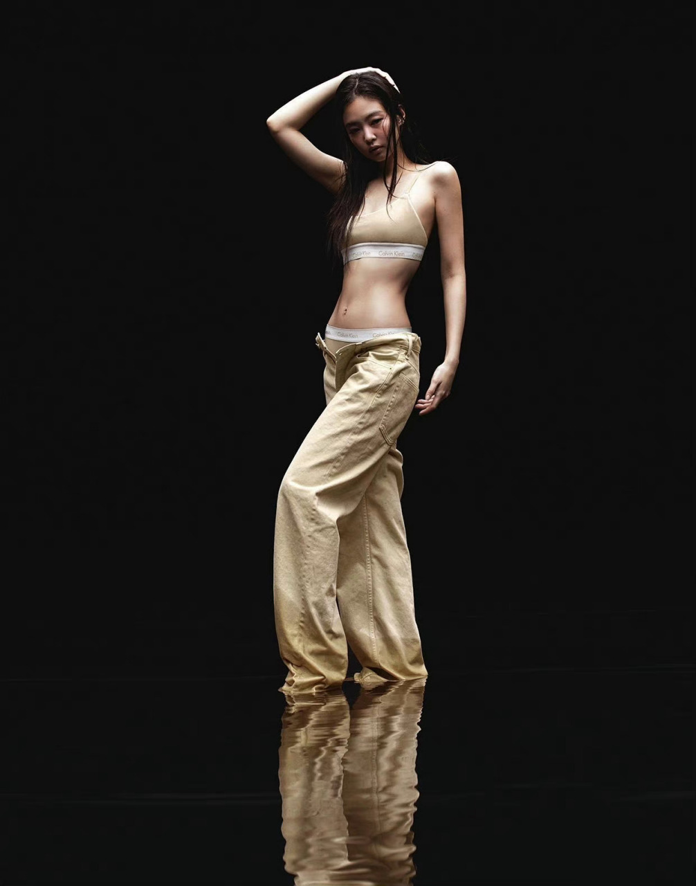 jennie x  妮妮的身材太辣了#jennie ck全球代言人