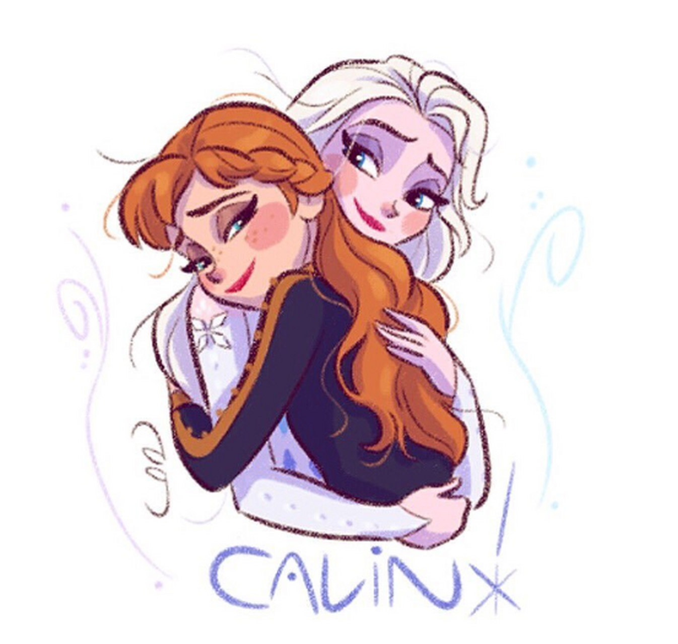 二次元美图# 不同风格的艾莎#二次元