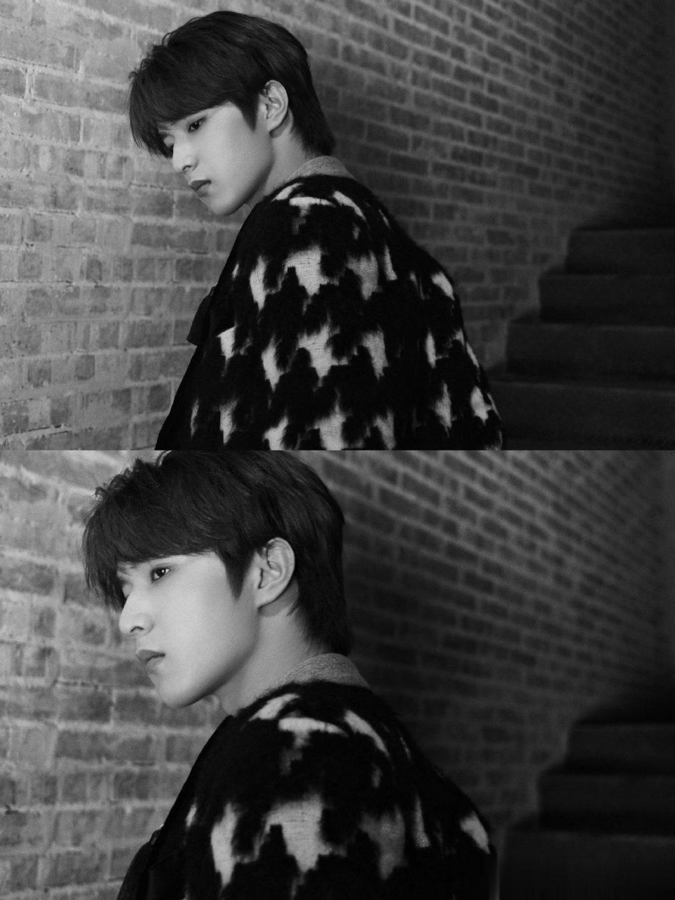 刘耀文黑白质感大片小刘你真的不是模特嘛,这身材比例真的太优越了!