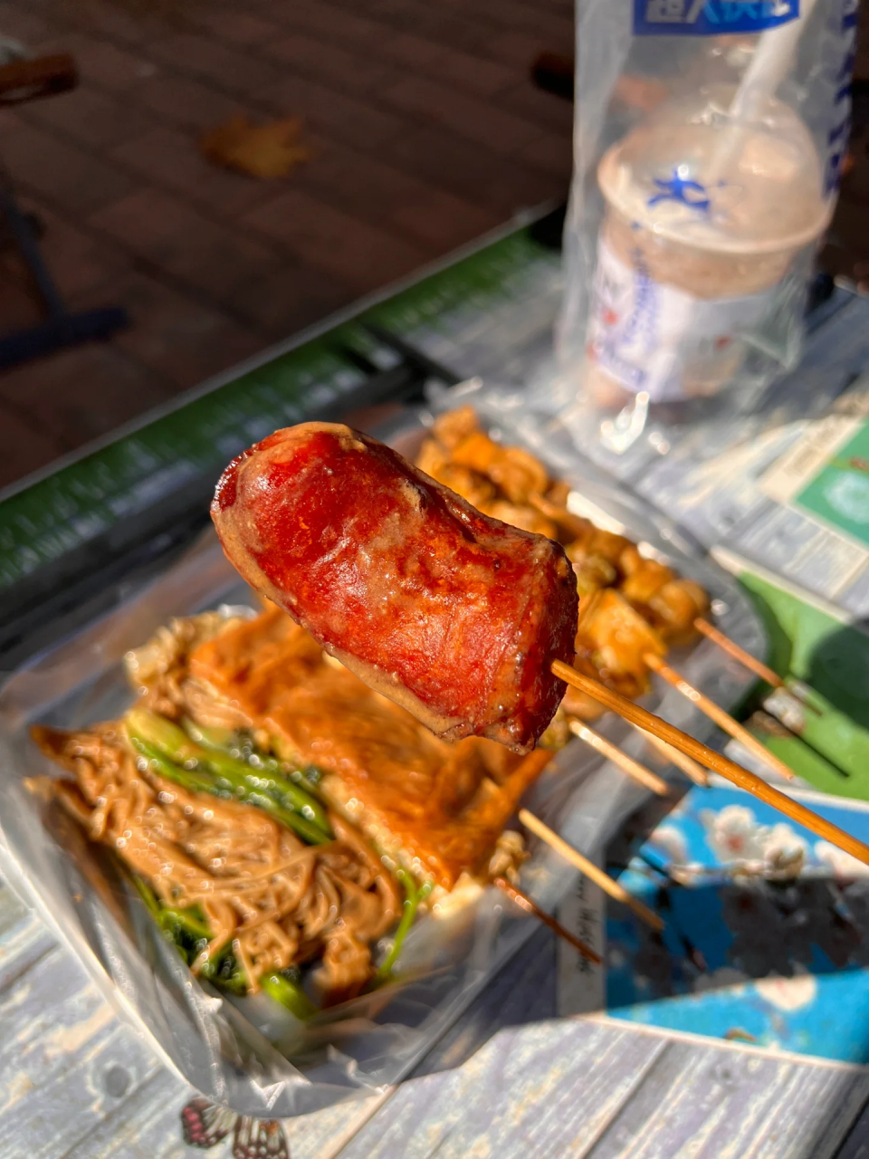 潍坊不好找但好吃的老店潍城麻辣串卷饼  潍城麻辣串卷饼,每一口都是