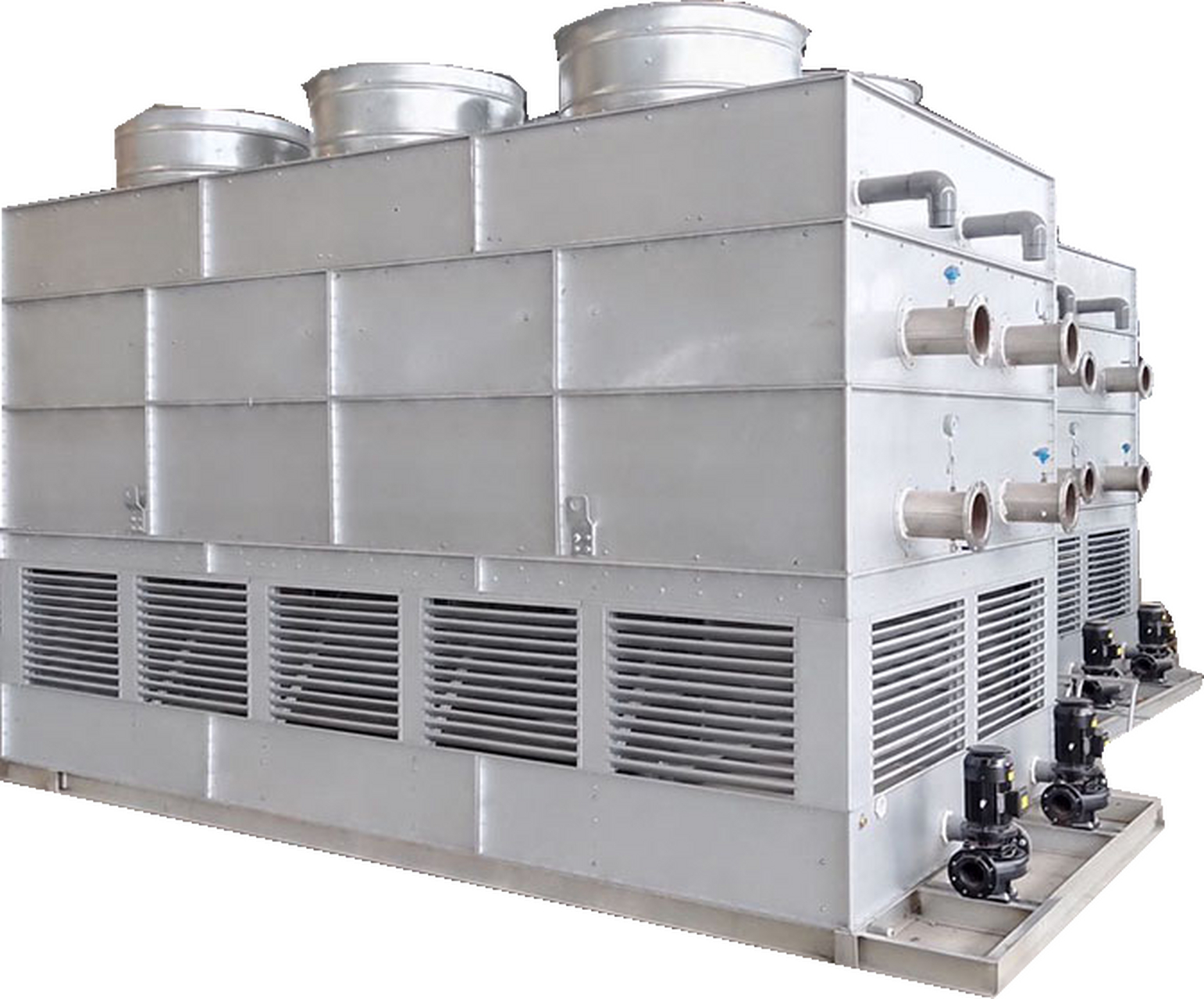 冷却塔#  冷却塔是一种将水冷却的装置,利用水与空气流动接触后叫行