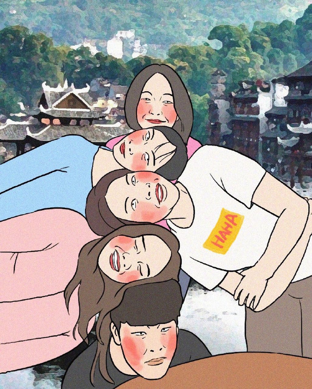 沙雕又搞怪的毕业旅行照姿get√ 676767快安排~ #毕业照# #拍照