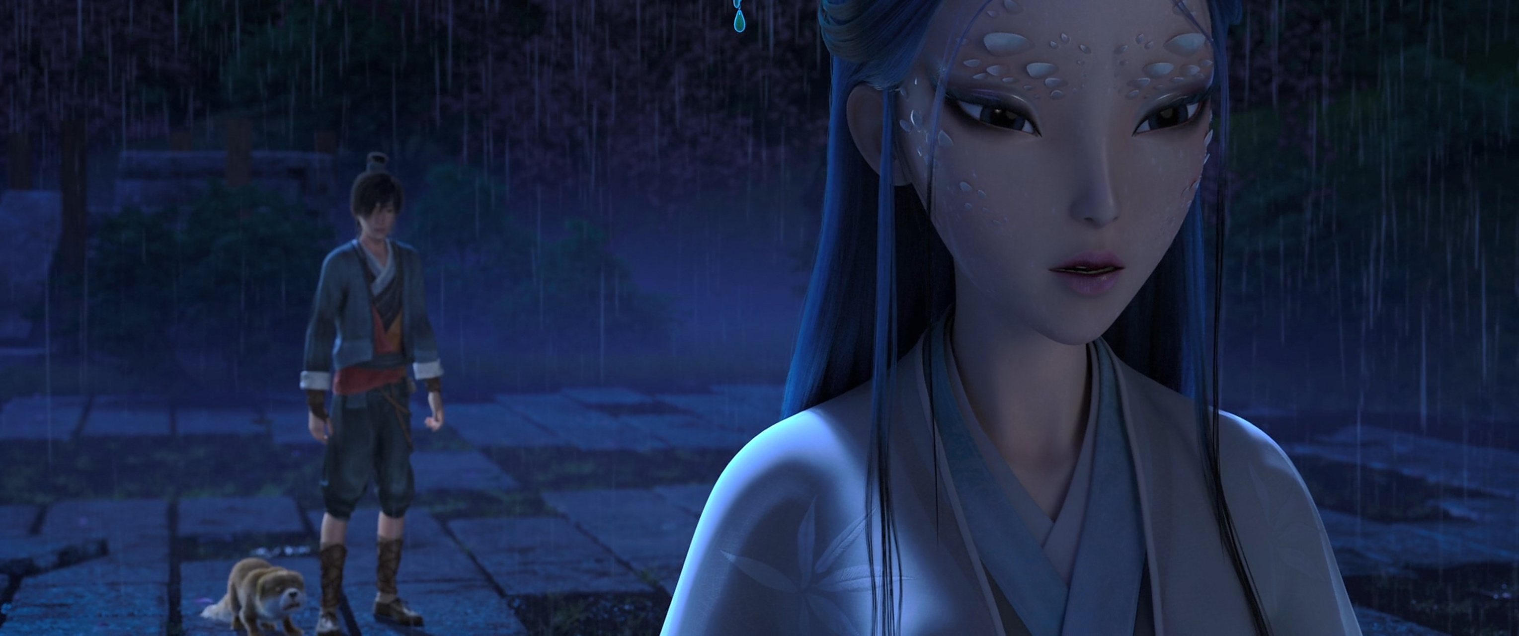 白蛇缘起# 小白的三个形态都经过了细致刻画.