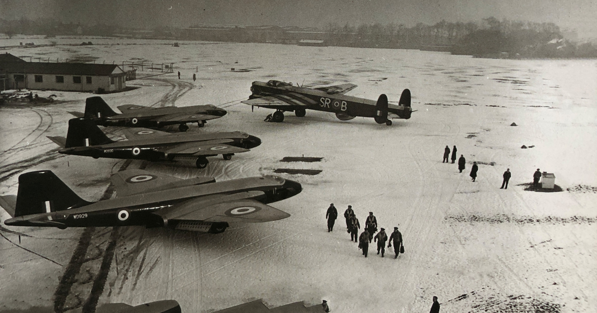 1951年英第101中队首先装备堪培拉b2轰炸机 1951年英国皇家空军第101