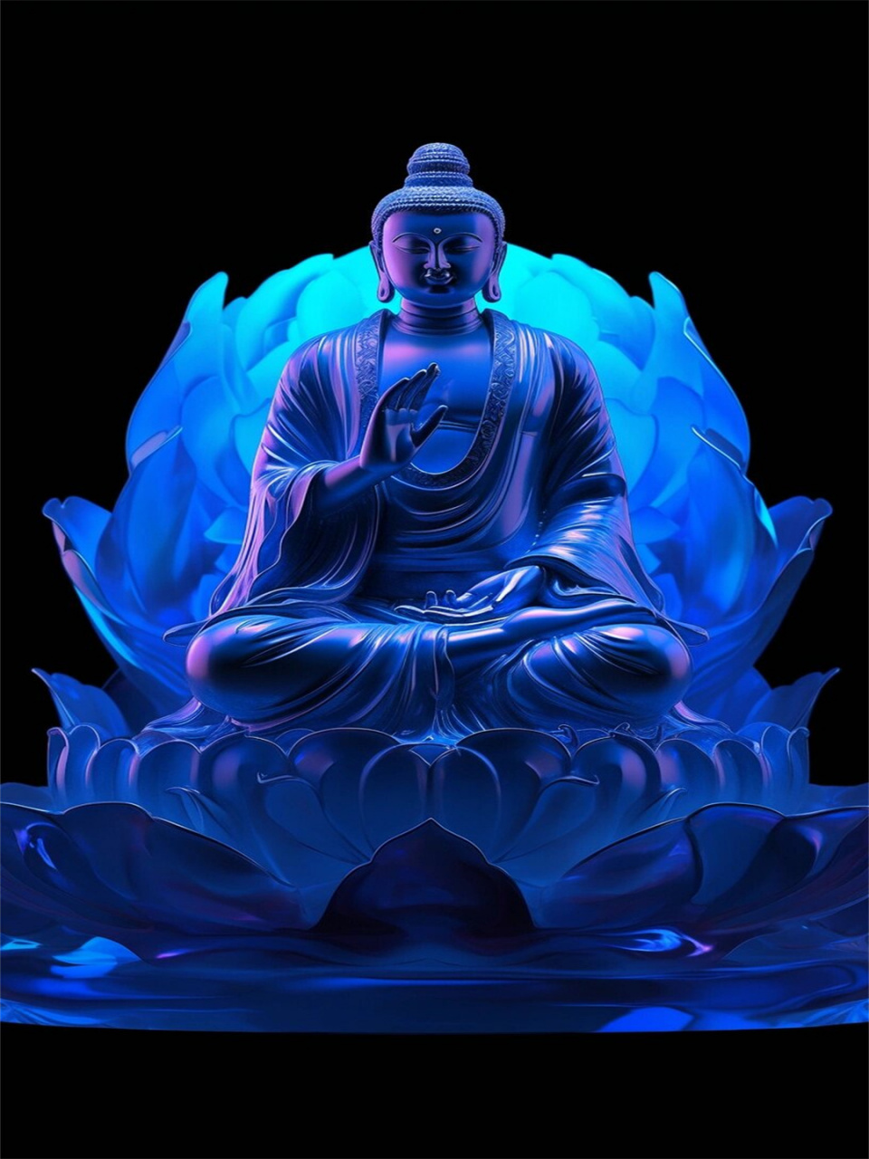 药师佛的形象通常是手持药钵,象征着解除众生病痛的能力.