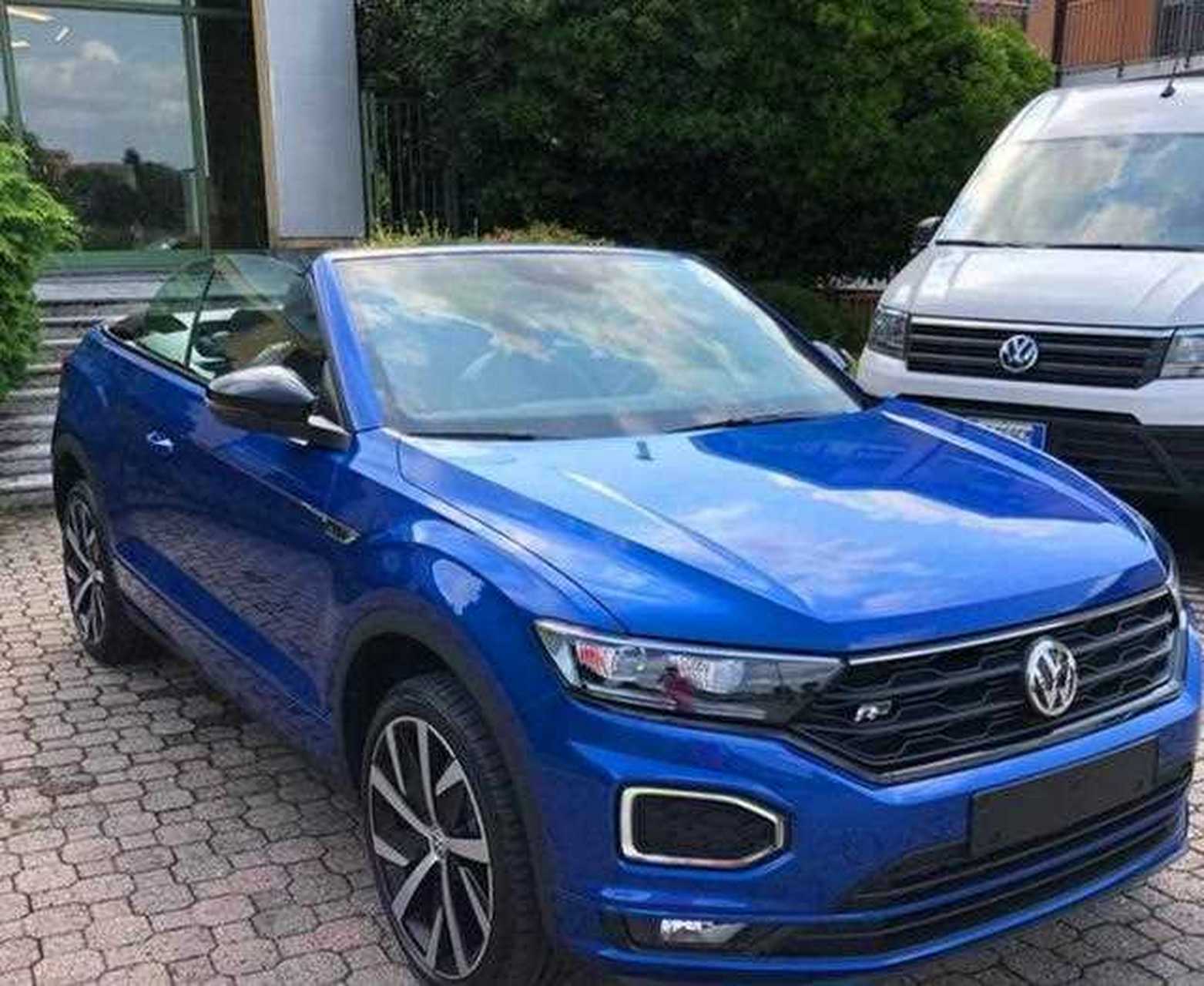 全新大众t-roc敞篷实车.【来自懂车帝车友圈】[疑问]