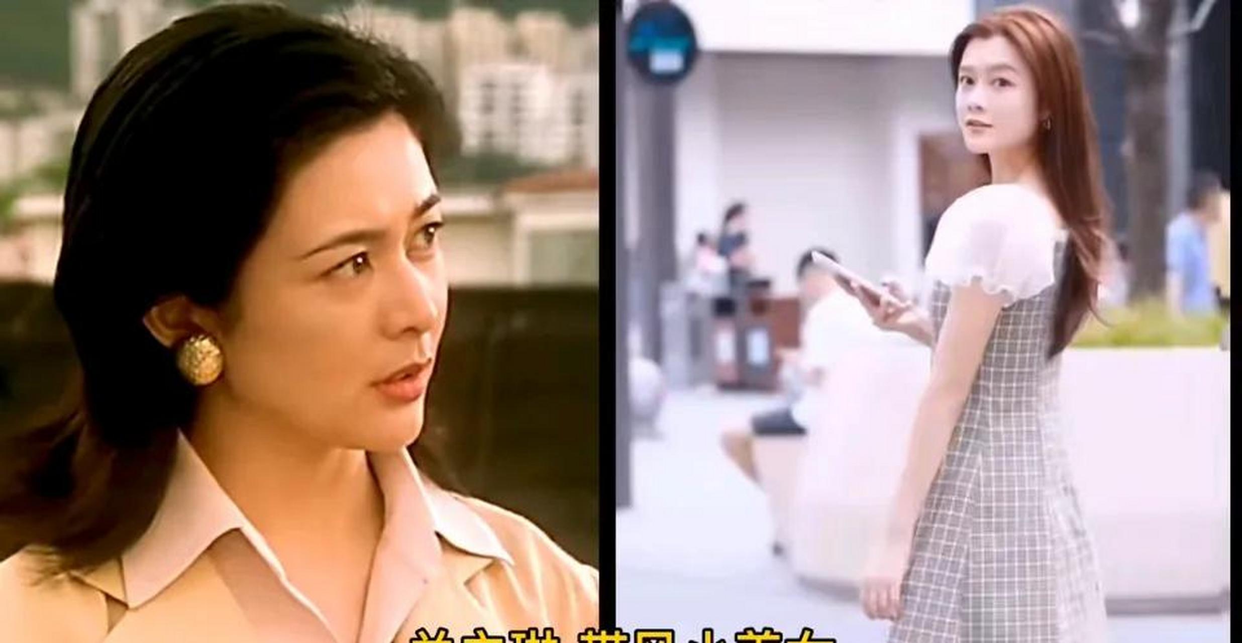 网红和明星撞脸大比拼,火野兔酷似王祖贤,宛央颜值不输周慧敏.