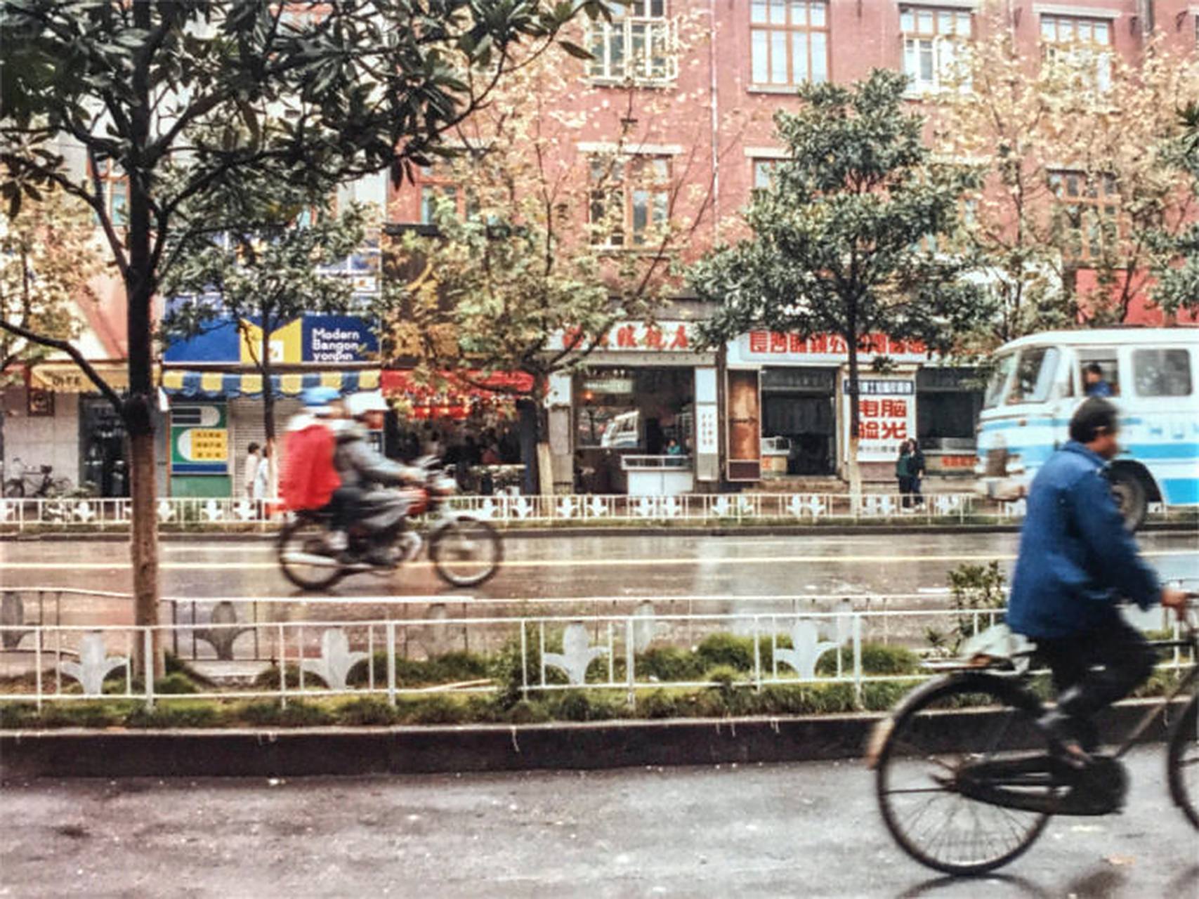 90年代,长沙天心区街景