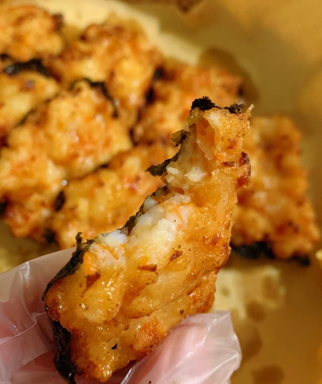 鲜虾海苔饼 简单又好吃 一定要做!