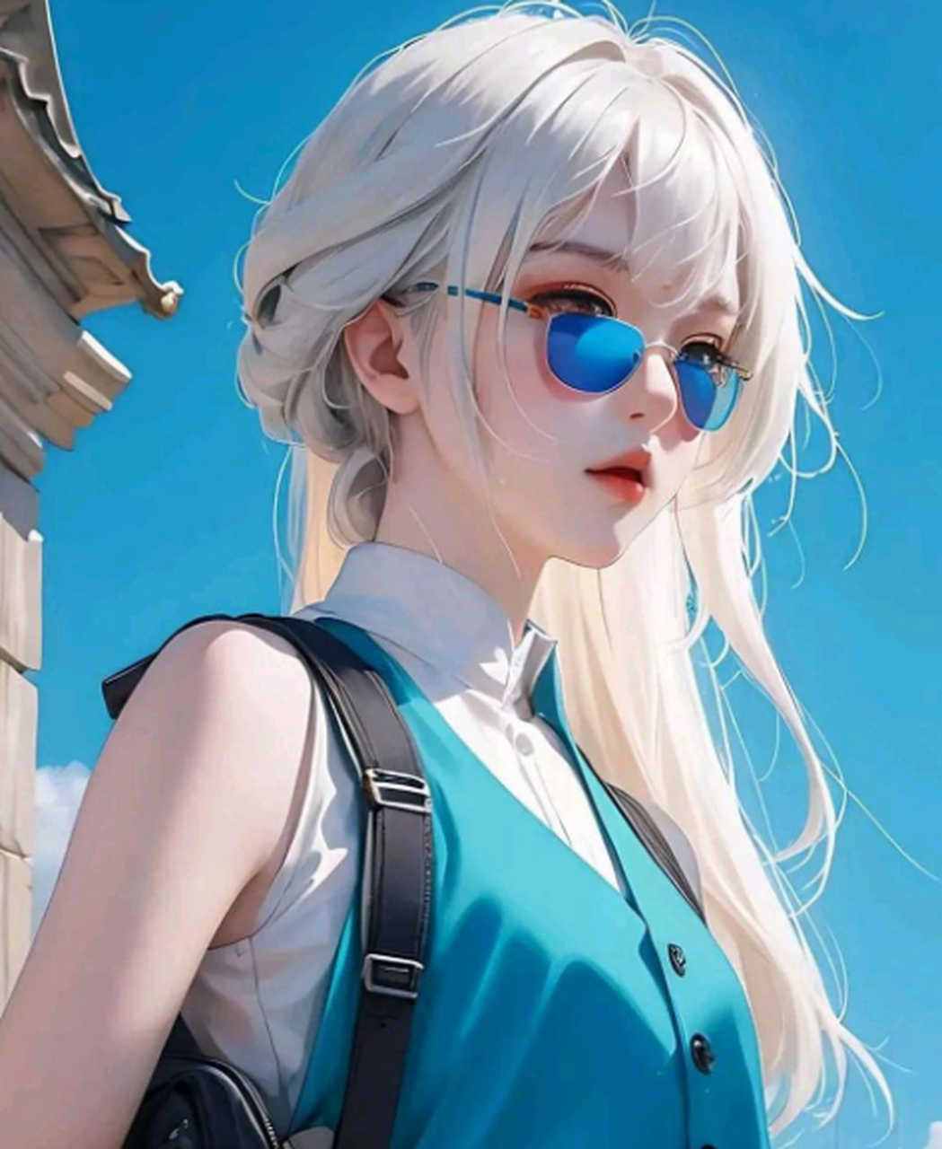 动漫人物看着也挺唯美,欣赏一下