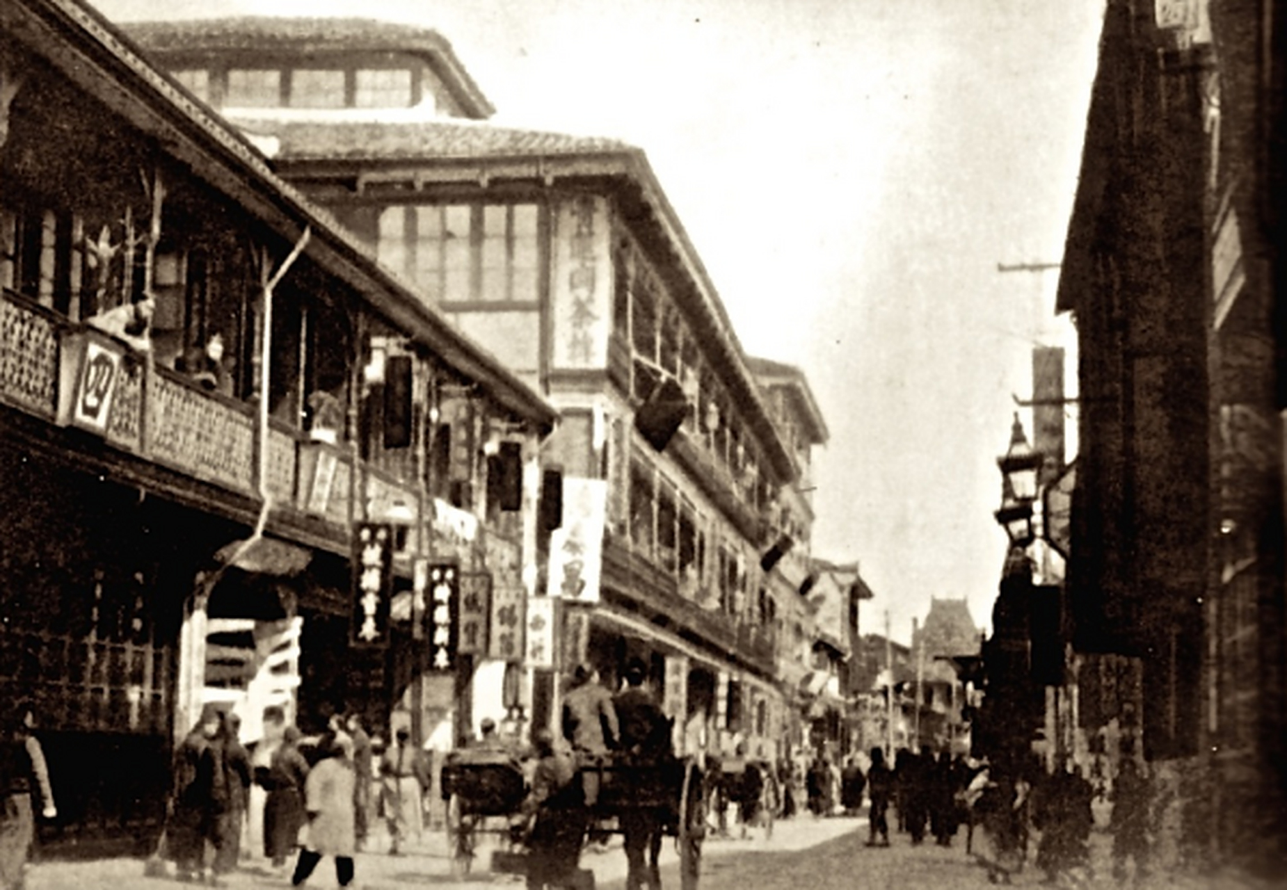 历史老照片# 1880年代,上海老照片,记录了那个时代上海的风云变幻,也