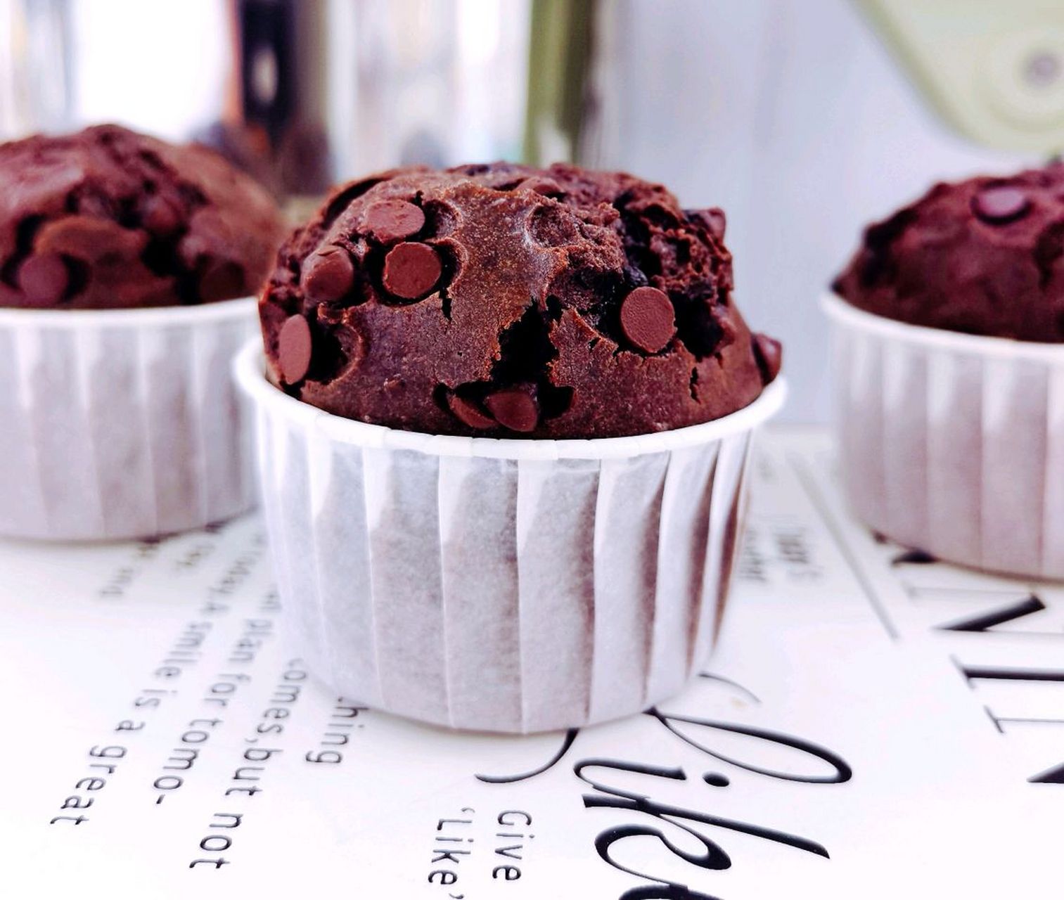 双重巧克力麦芬蛋糕 今天做一款超级简单,免打发,小白也能一次成功的