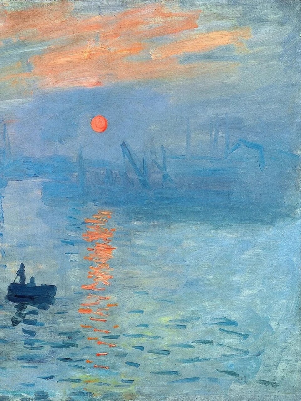 每天认识一幅世界名画  克劳德·莫奈,claude monet(1840-1926),这位