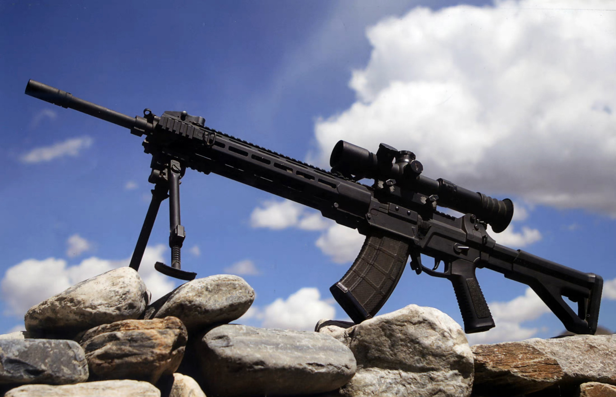 图片转自网络,qbu-191式精准步枪的技术定位与美国海军陆战队的m38