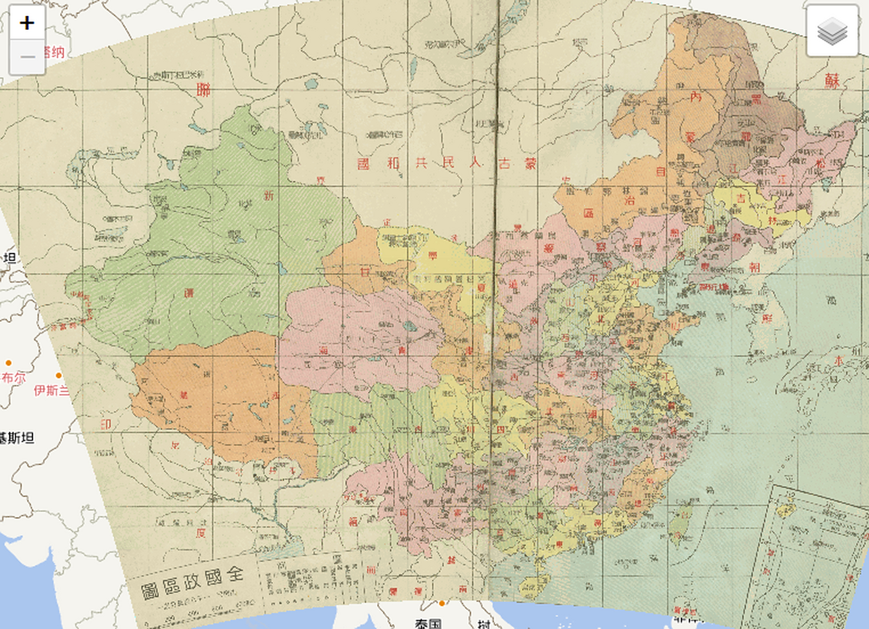1950年我国行政区域划分和现在的行政区域划分,你能看出来多了哪些