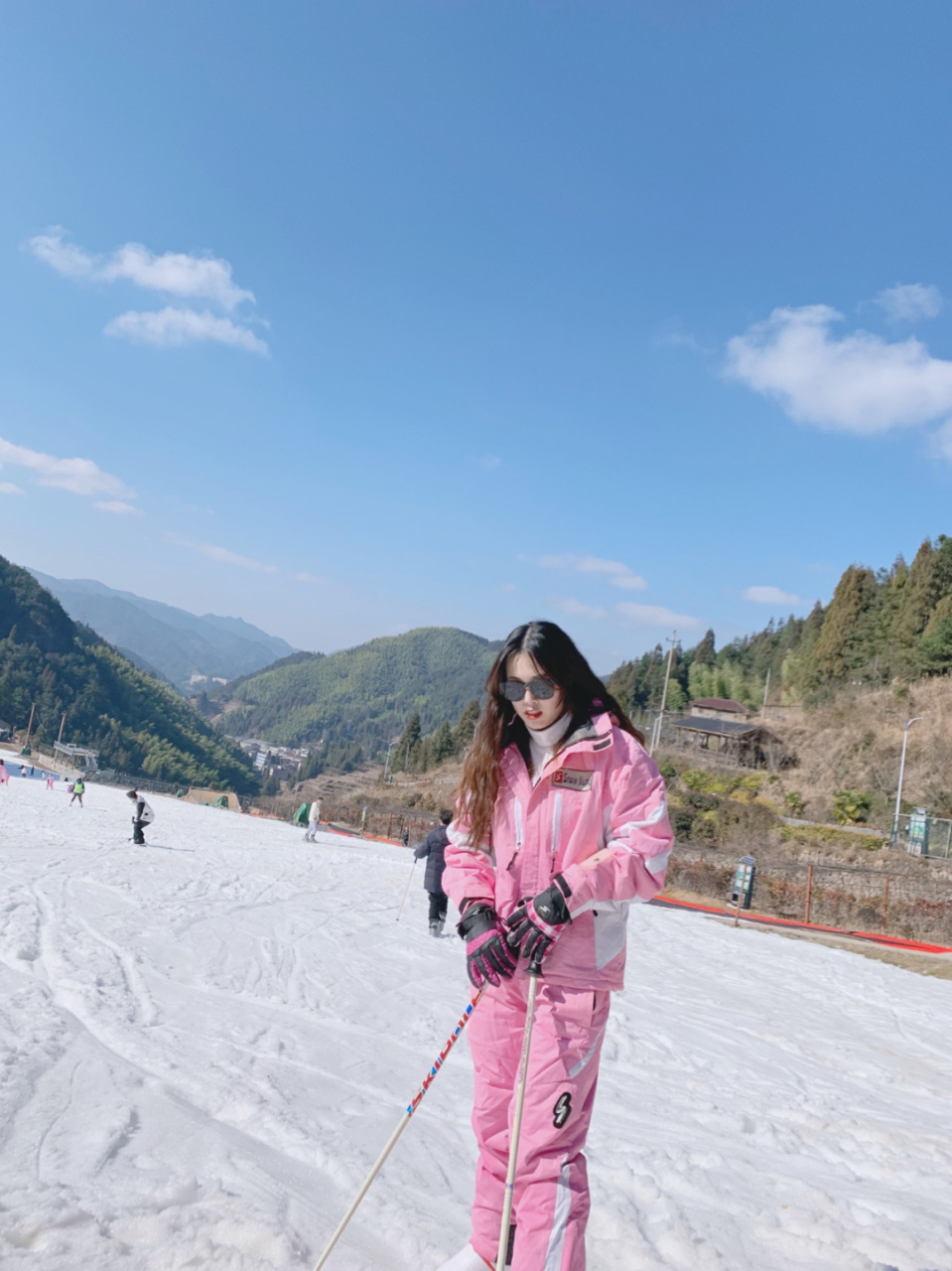 绿水尖滑雪场图片