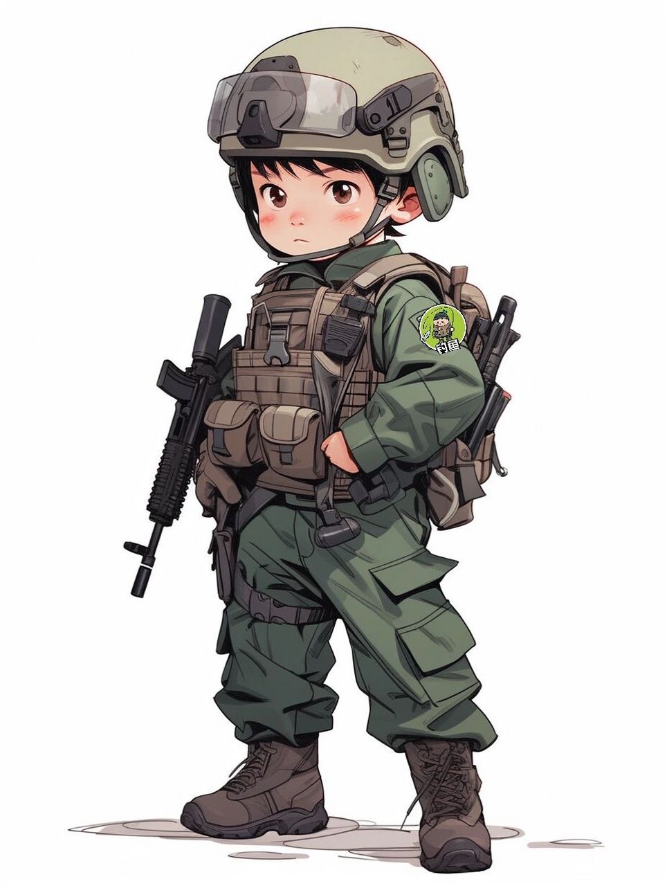 迷彩英雄61陆军士兵