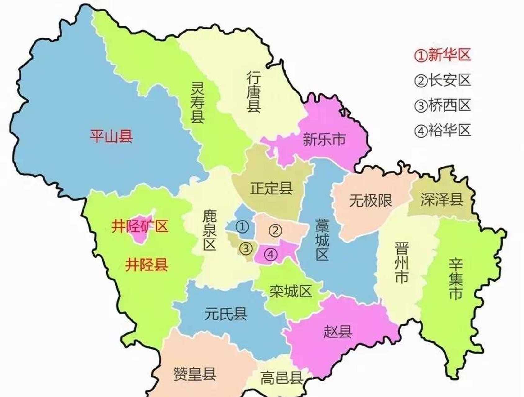 井陉县区划图图片