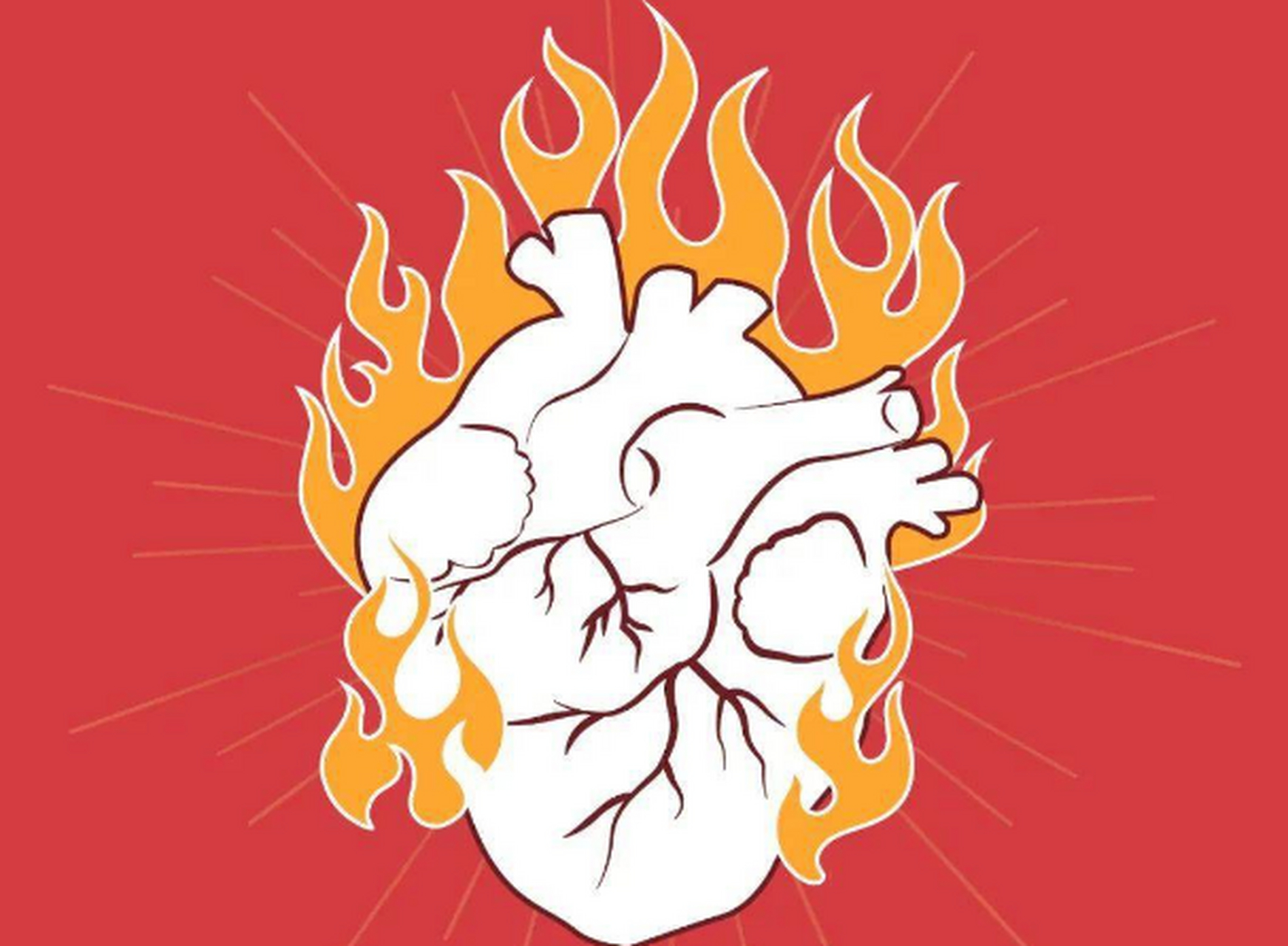 夏天容易上火,五脏有火各有不同,得针对性灭火  心火旺:爱长口腔溃疡